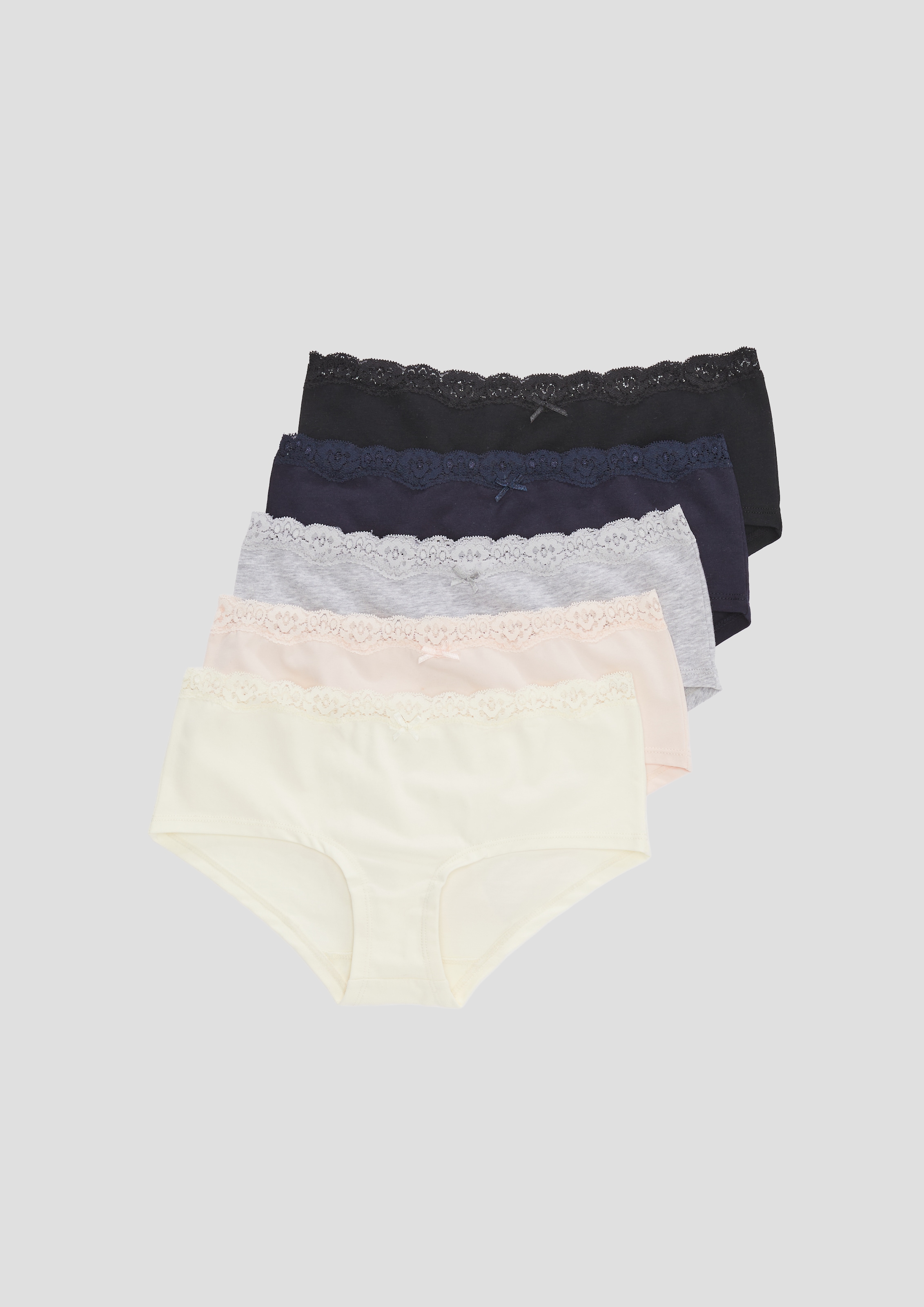 s.Oliver Panty 5er-Pack,  aus elastischer Baumwoll-Qualität, mit Aufbewahrungsbox