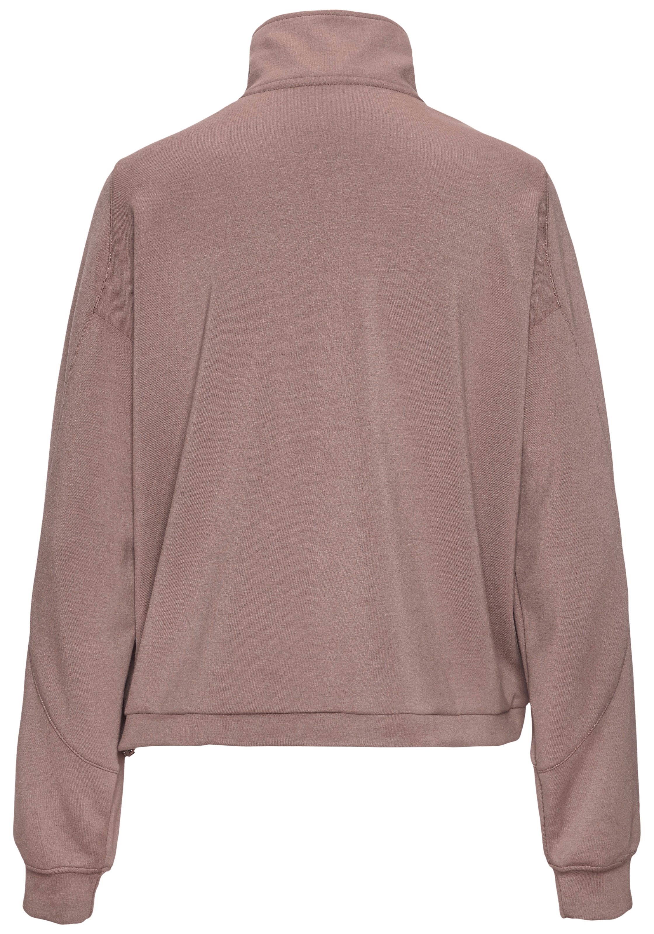 Copenhagen Studios Sweatshirt , aus hochwertigem Material mit Stehkragen und Reißverschluss
