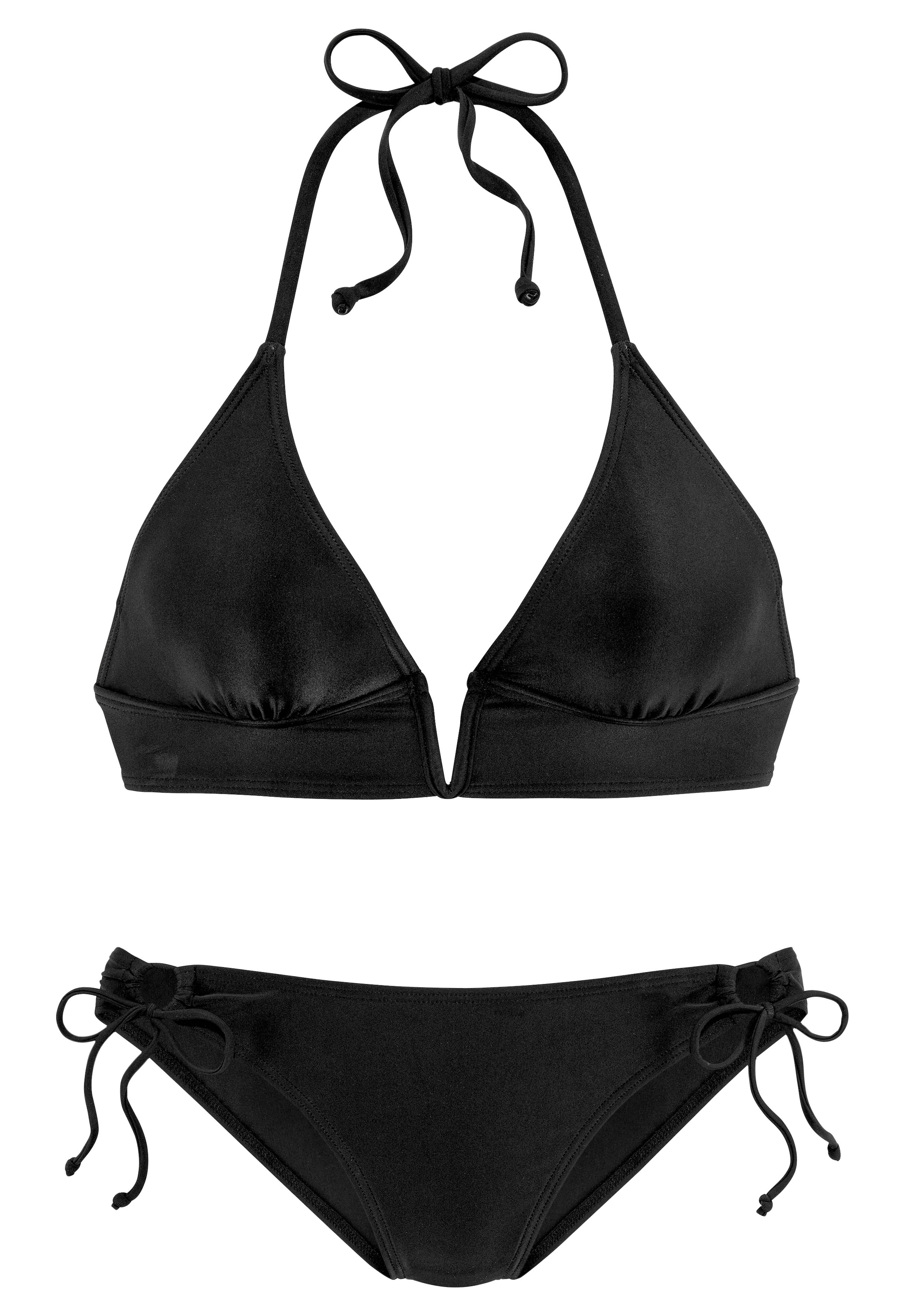 Vivance Triangel-Bikini, mit trendigem V-Ausschnitt