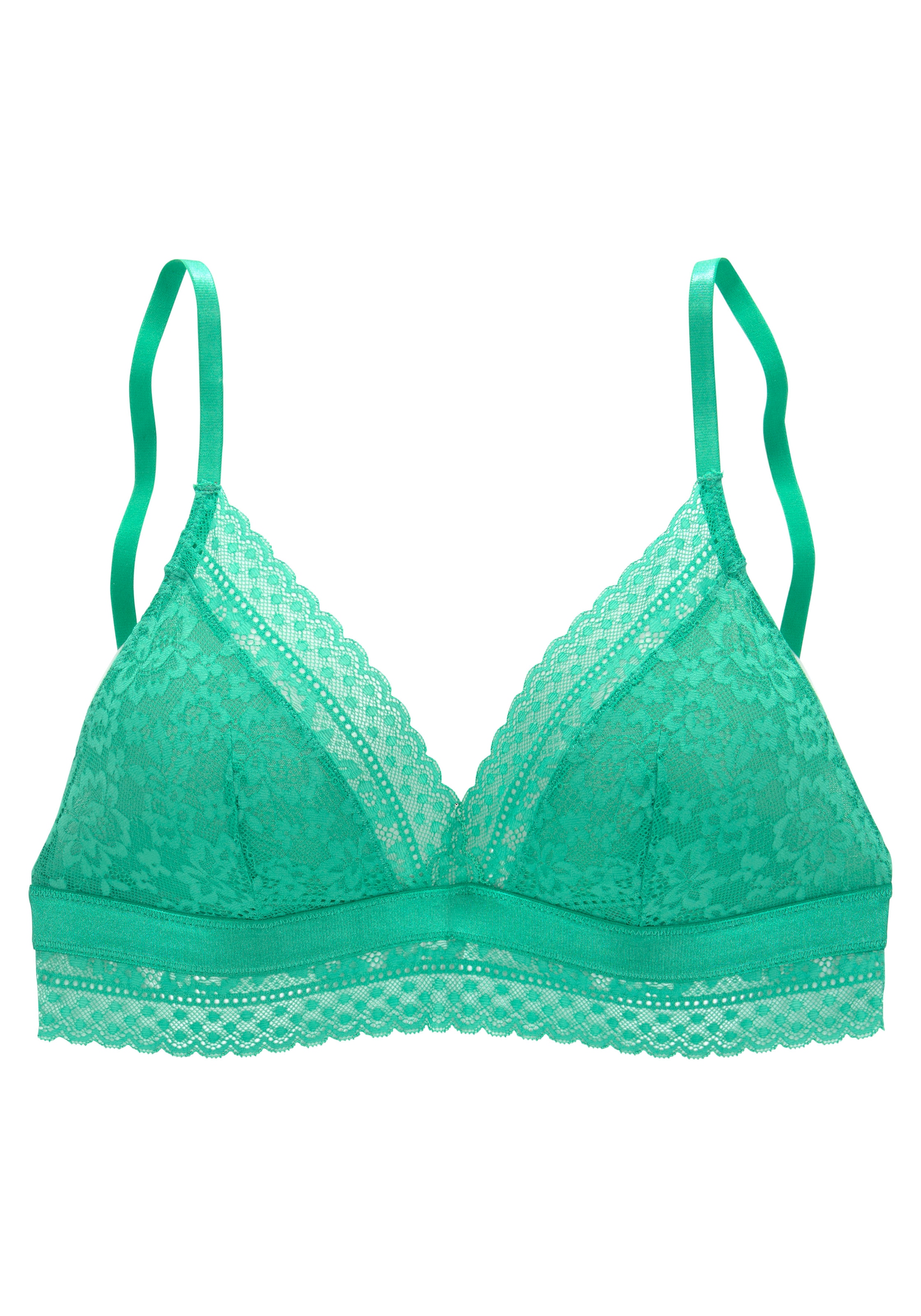 Vivance Bralette-BH »Viola« ohne Bügel in angesagter Triangle-Schnittform, Dessous