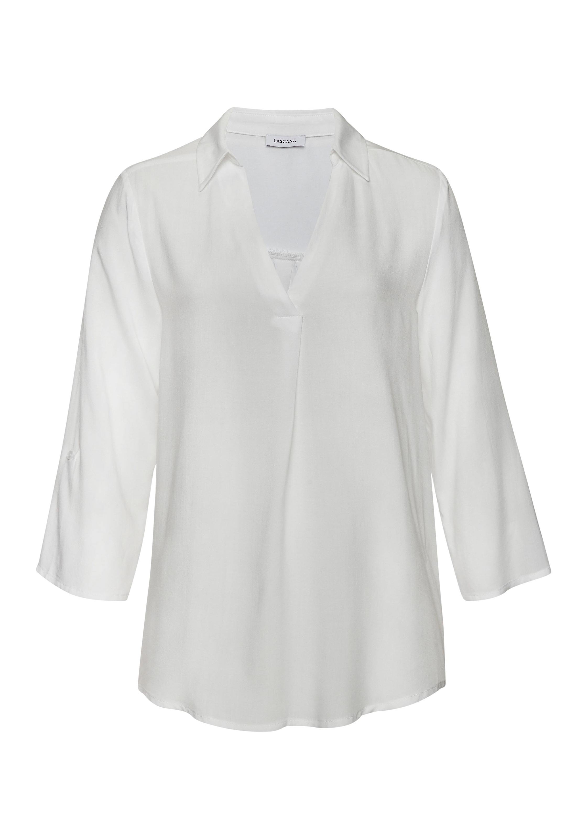 LASCANA Schlupfbluse, mit 3/4-Ärmeln, elegante Damenbluse