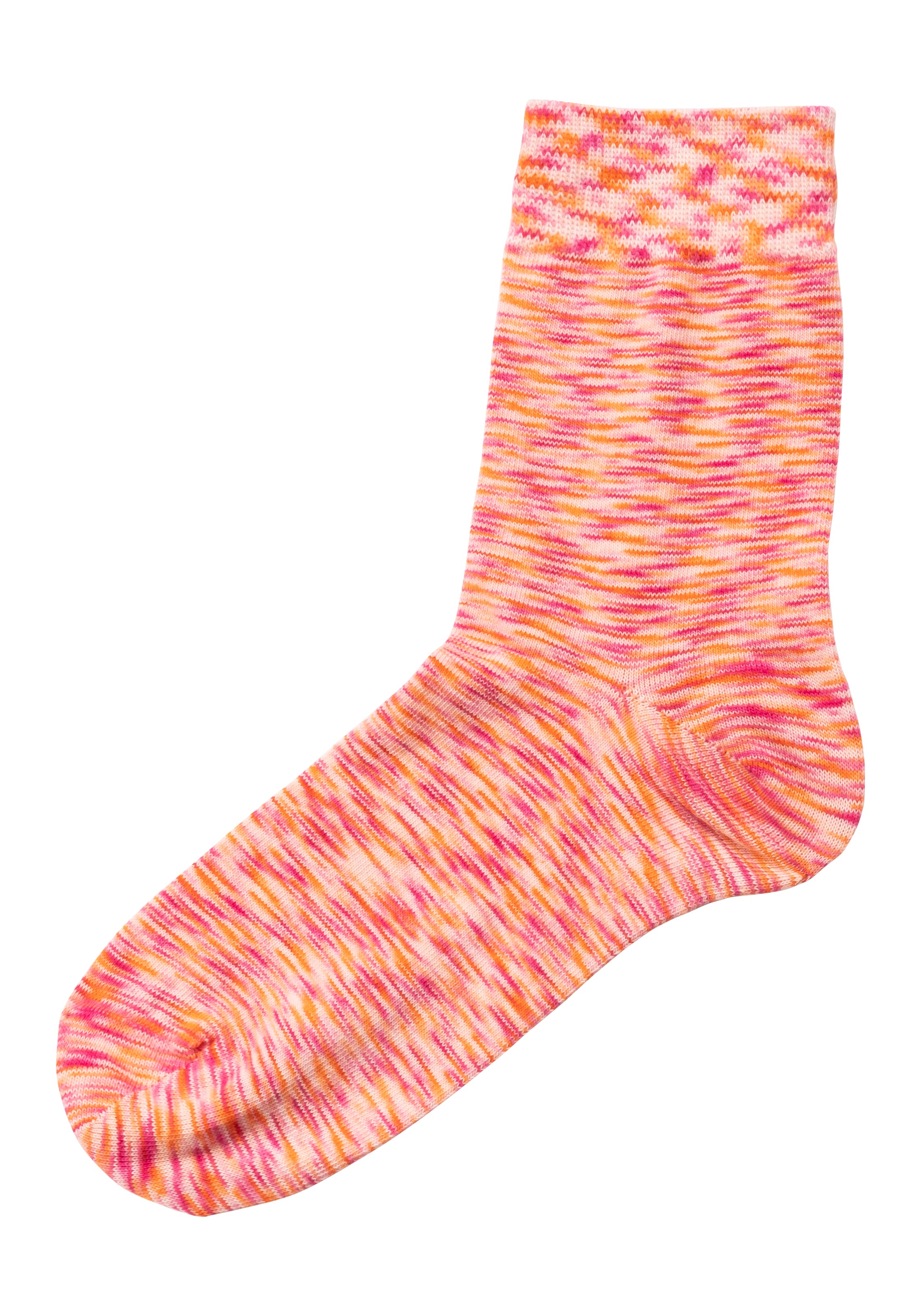H.I.S Freizeitsocken, (Packung, 6 Paar), mit farbigem Garn