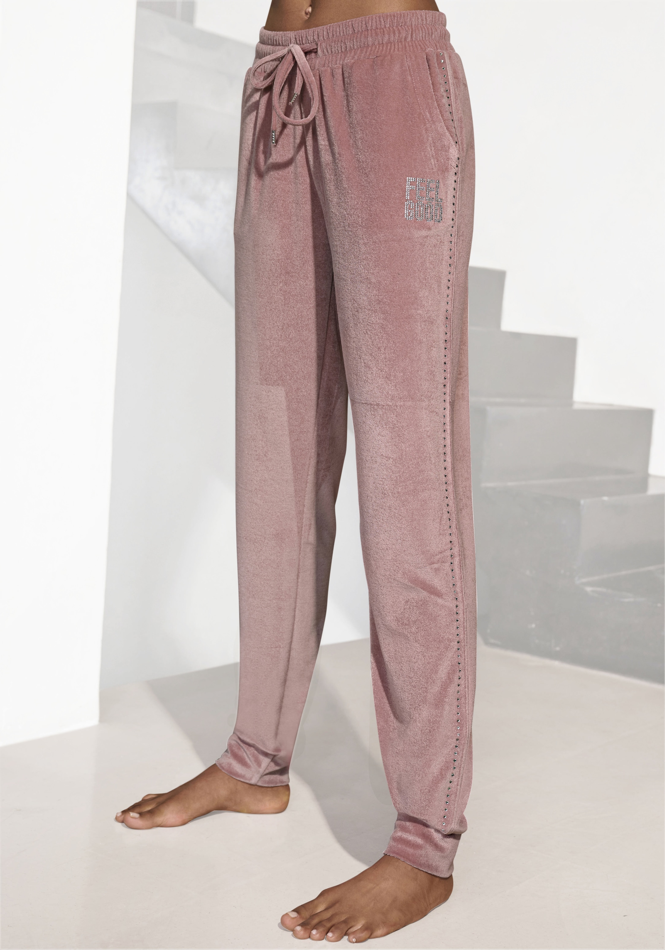 Vivance Nickihose  mit Glitzerdruck
