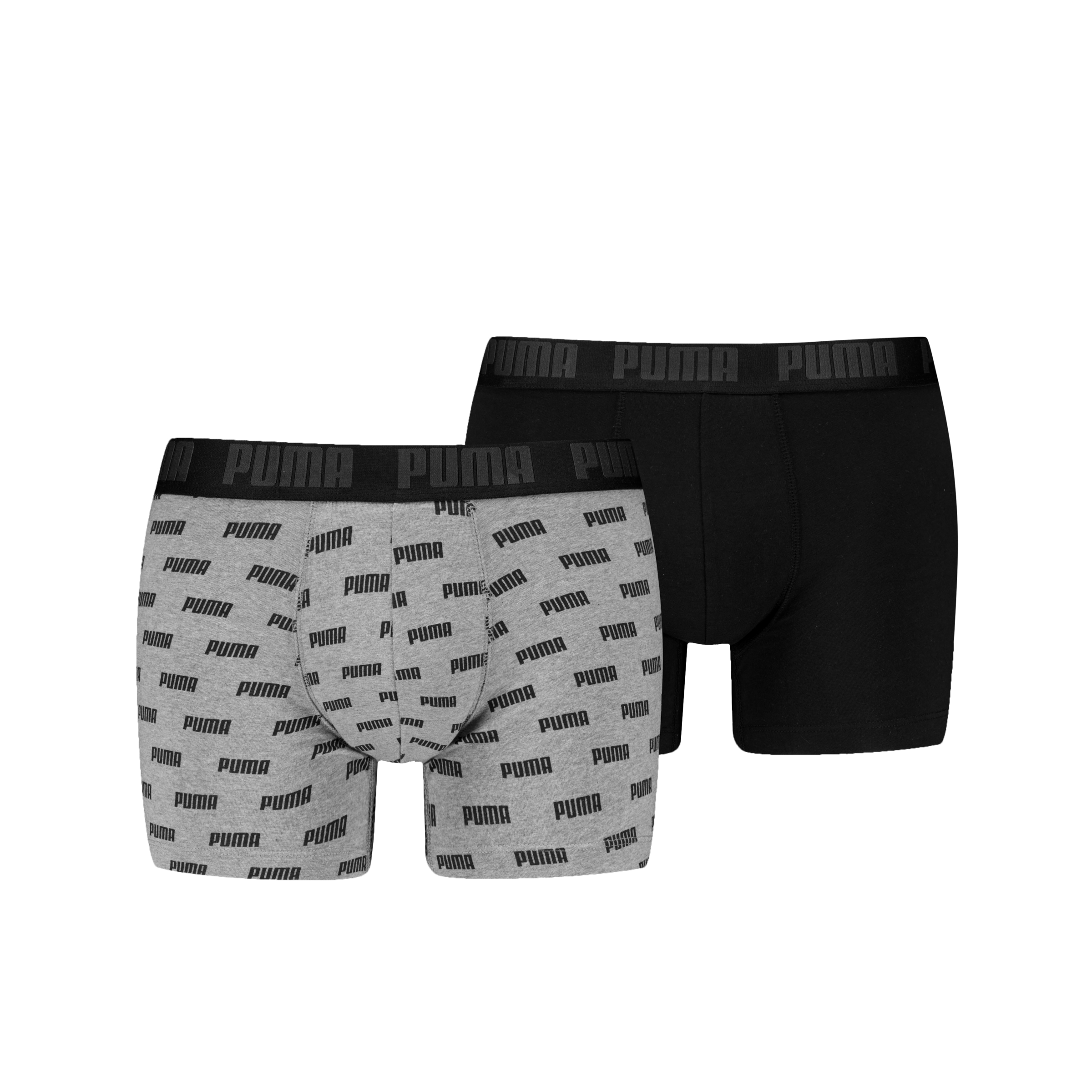 PUMA Boxer Packung, 2er-Pack,  mit Allover Puma Druck