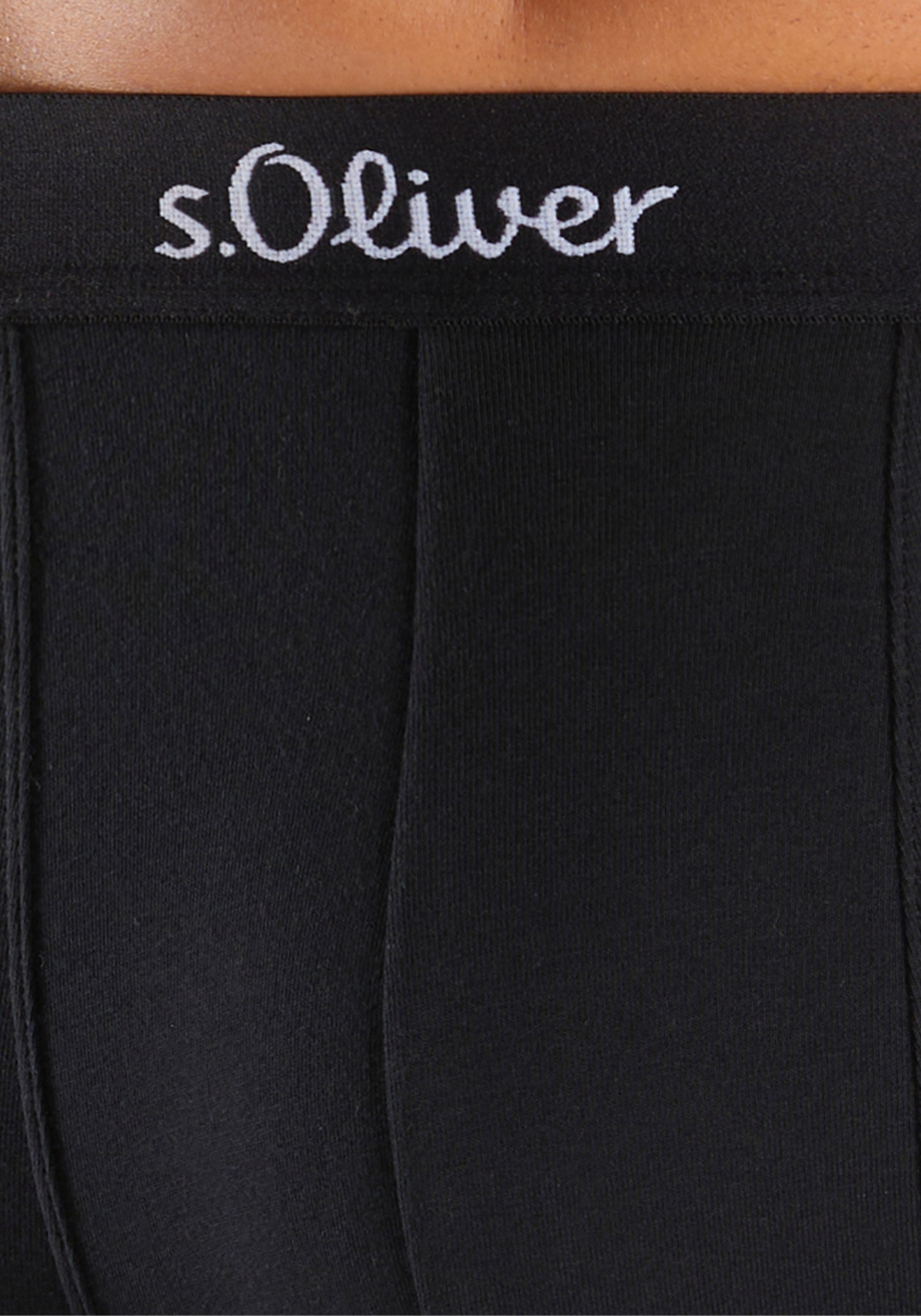 s.Oliver Boxer »Boxershorts für Herren«, (Packung, 3 St.), mit längerem Bein