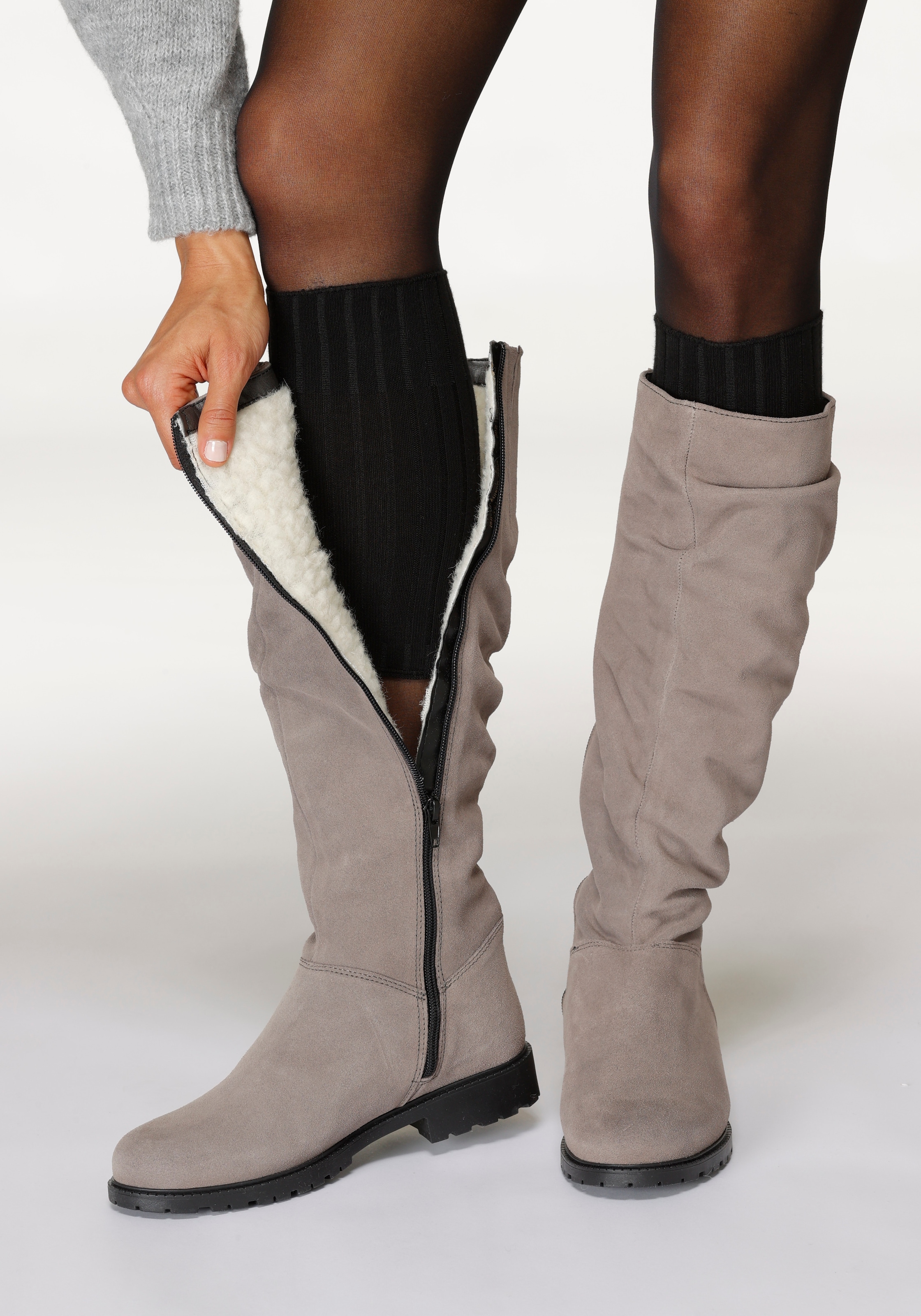 Lavana Stulpensocken, (Packung, 3 Paar), für Stiefel und Boots