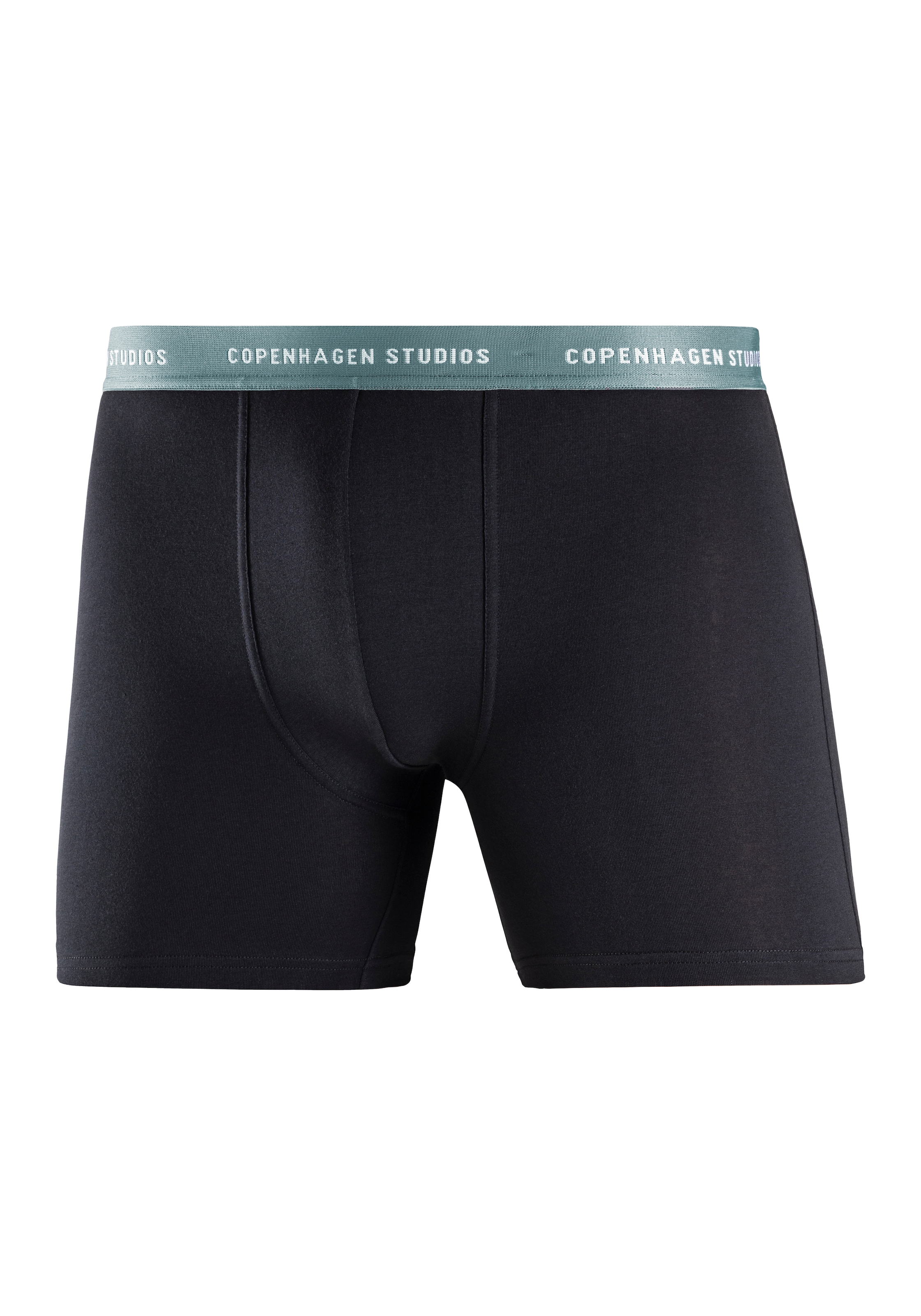 Copenhagen Studios Boxer »Boxershorts für Herren«, (3 St.), mit längerem Bein und Logobund