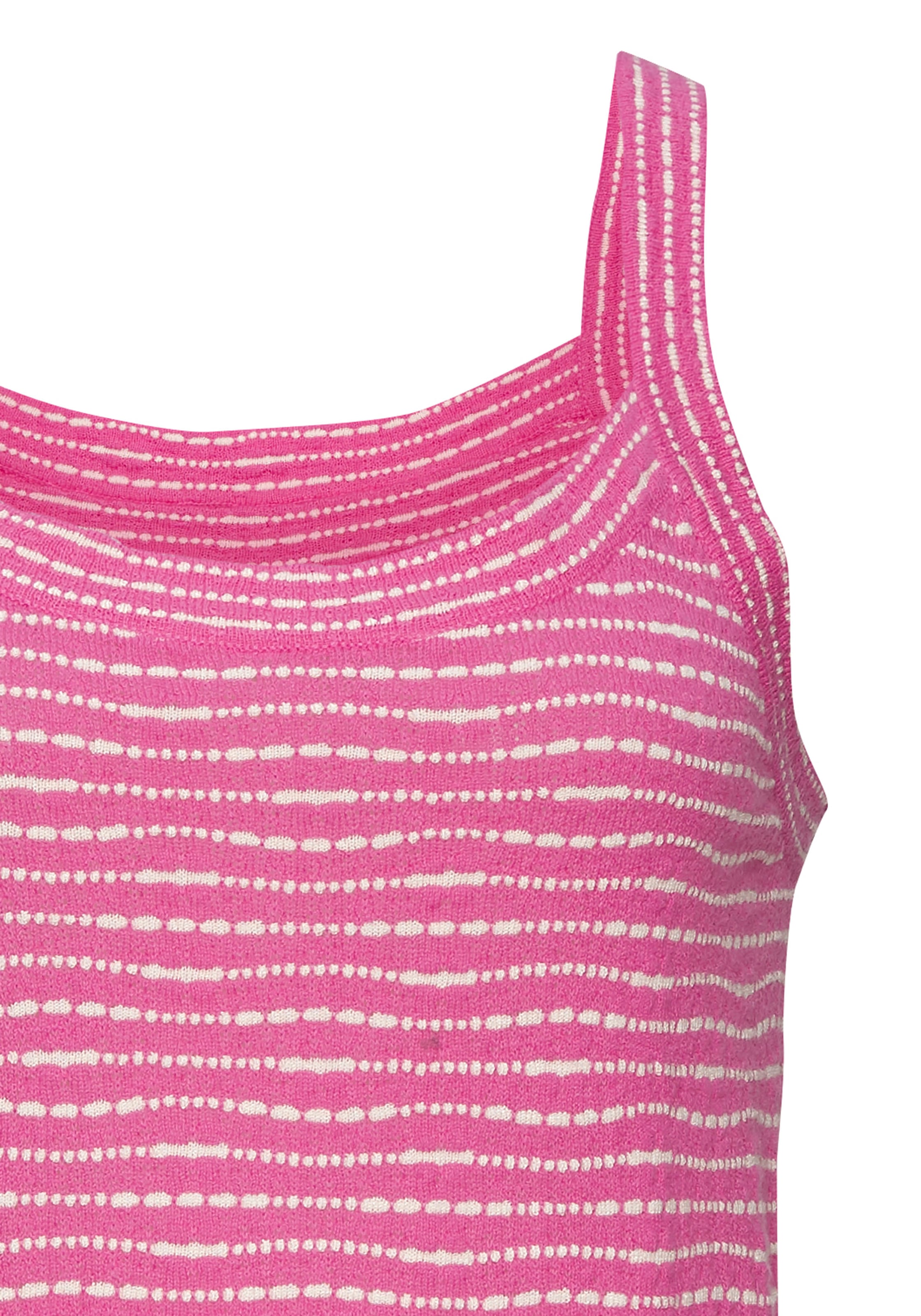 Vivance Stricktop »mit Streifenstruktur«, aus leichter Feinstrickqualität