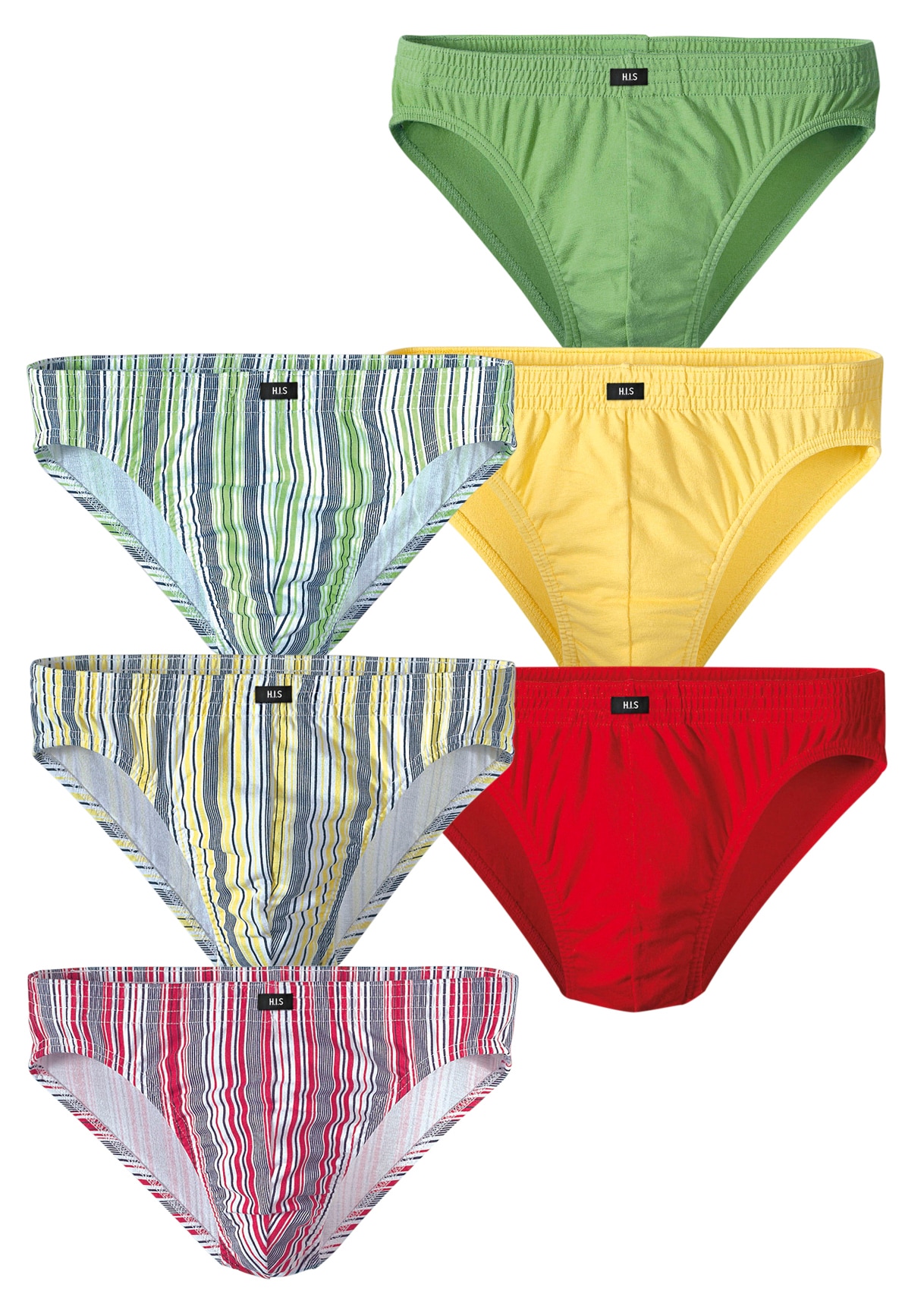 H.I.S Slip, (Packung, 6 St.), klassisch geschnitten