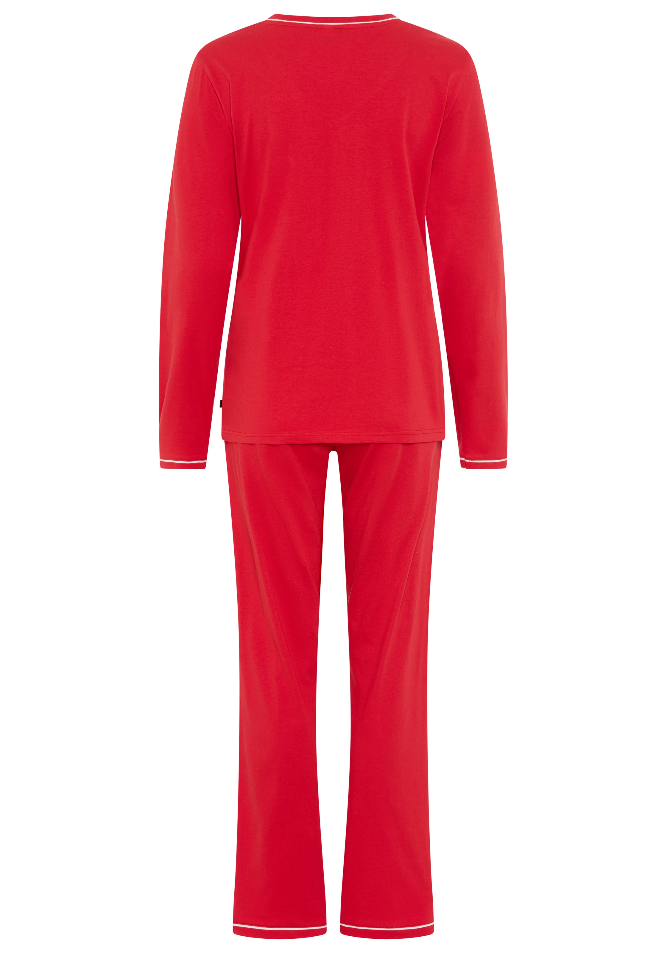 H.I.S Pyjama Set, 2 mit Paspelierung in Kontrastfarbe