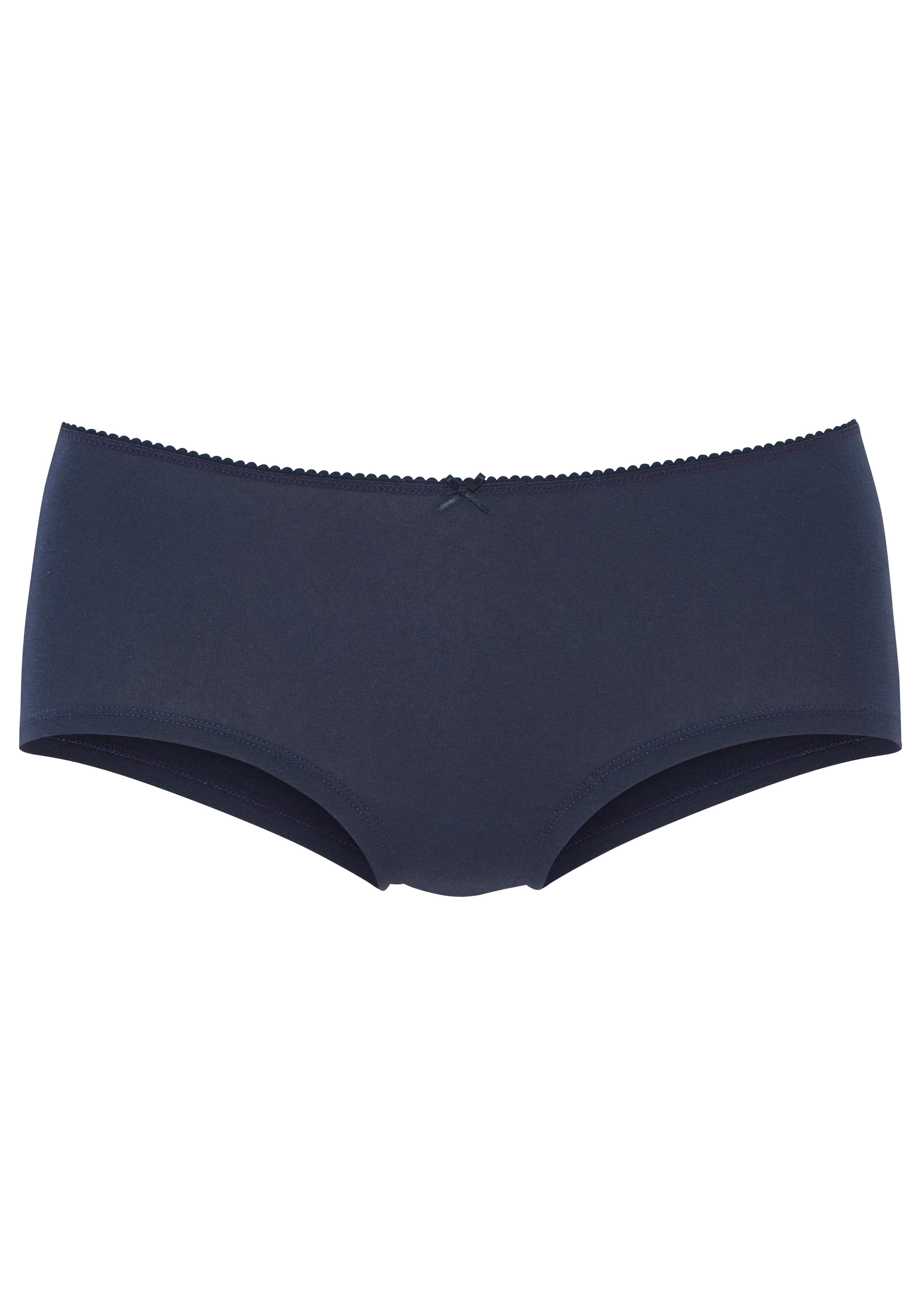 Vivance Panty 5er Pack,  mit kleiner Häkelkante, angenehme Baumwollqualität