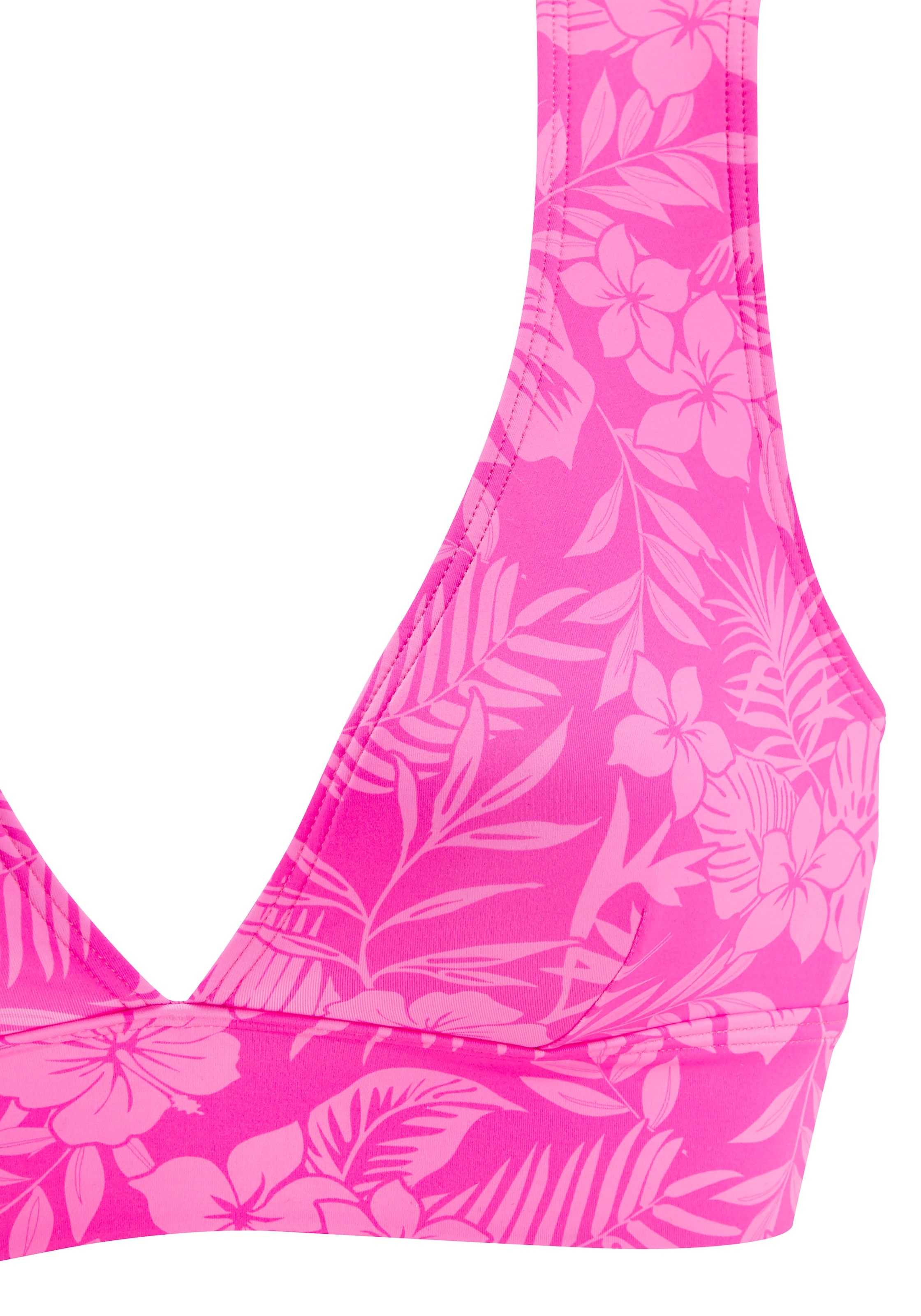 Venice Beach Bustier-Bikini-Top »Moloka«, mit tropischem Print