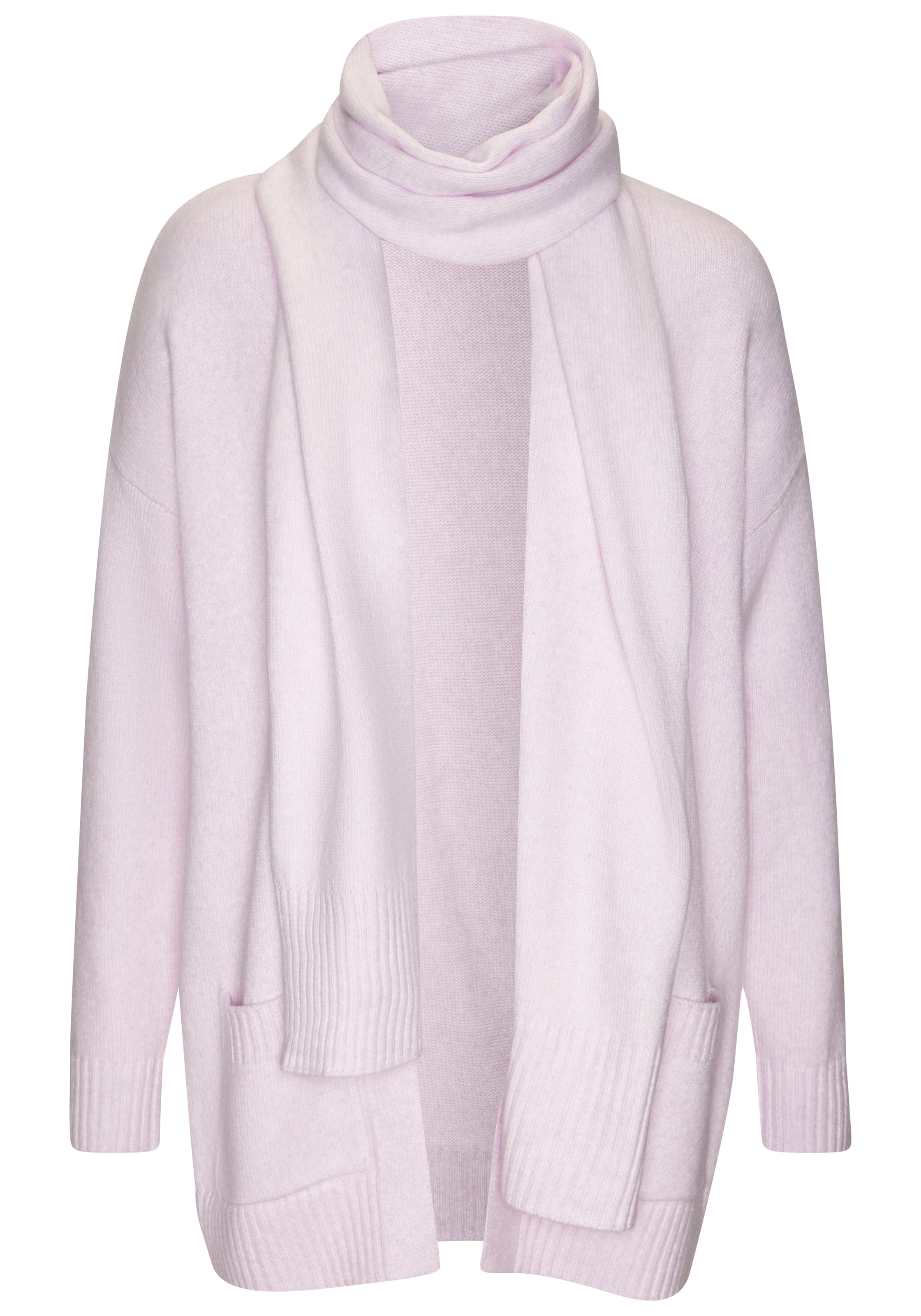 Vivance Strickjacke, mit Schaler Set, aus kuscheliger Strickqualität, Cardigan
