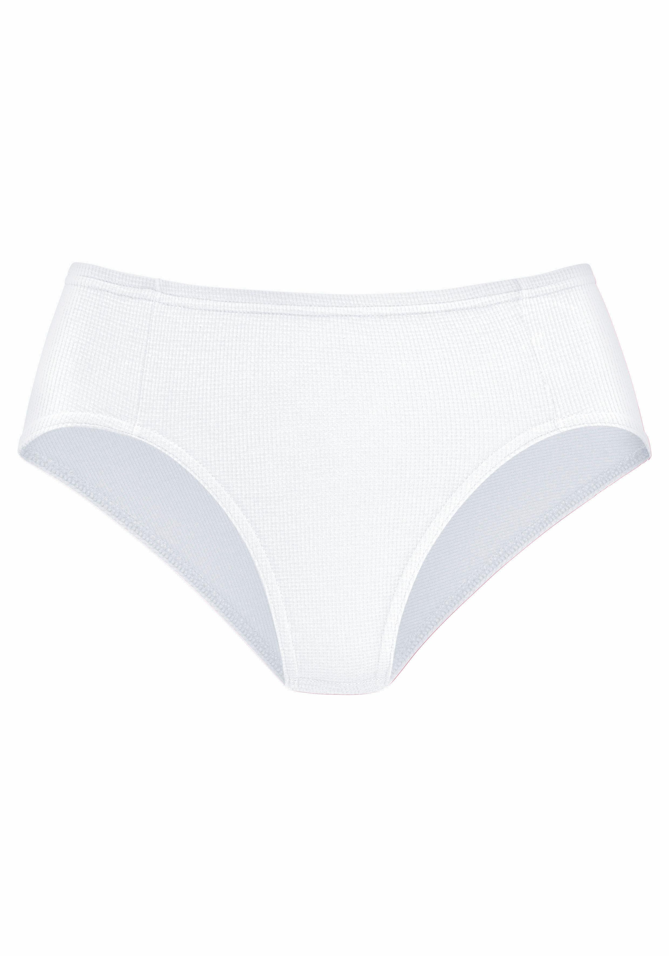 petite fleur Jazz-Pants Slips, (5er-Pack), aus weicher Pikee-Qualität