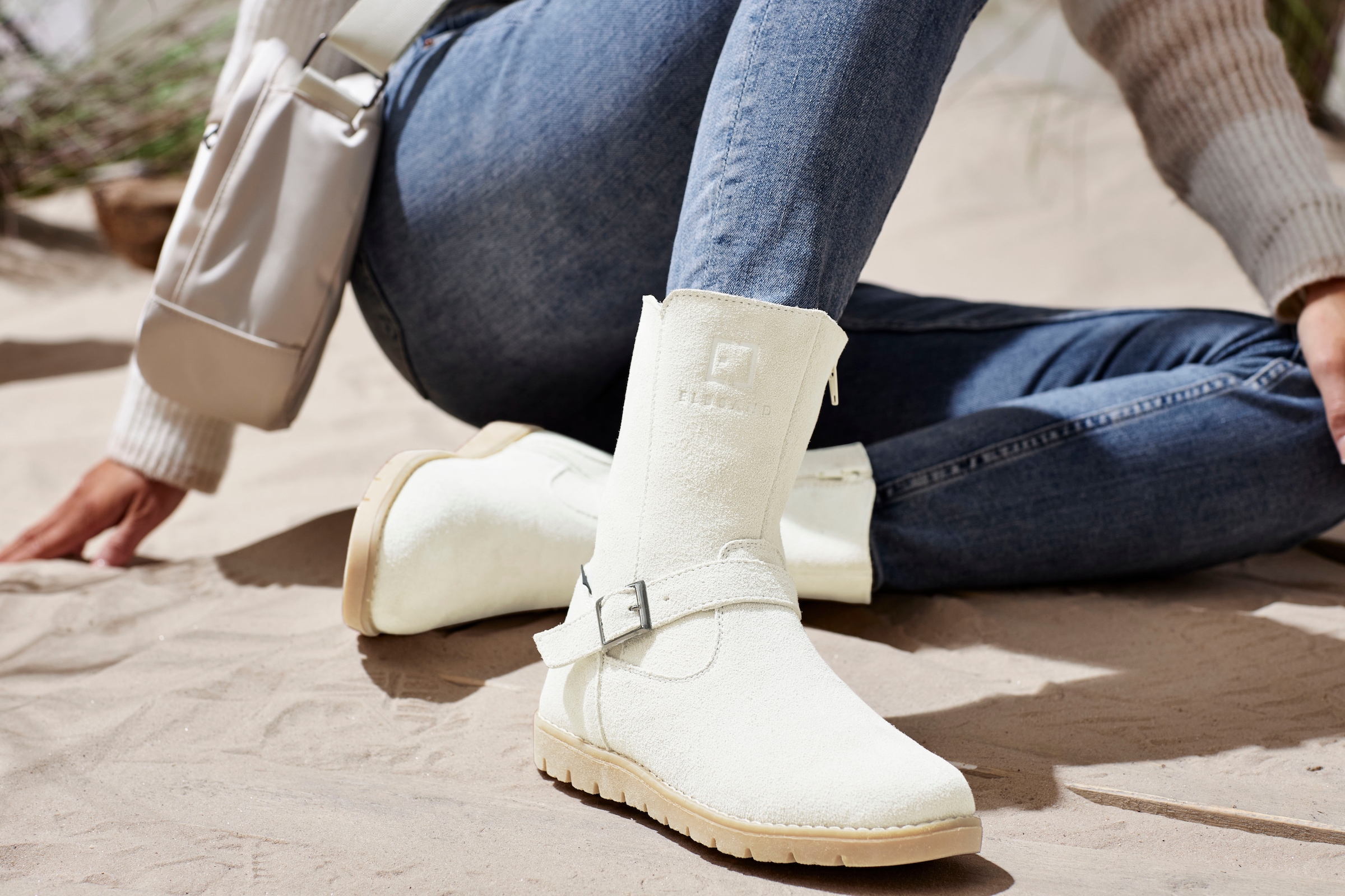 Elbsand Winterstiefel, Boots,Winterstiefelette,Leder, wind- & wasserabweisende Tex-Membran