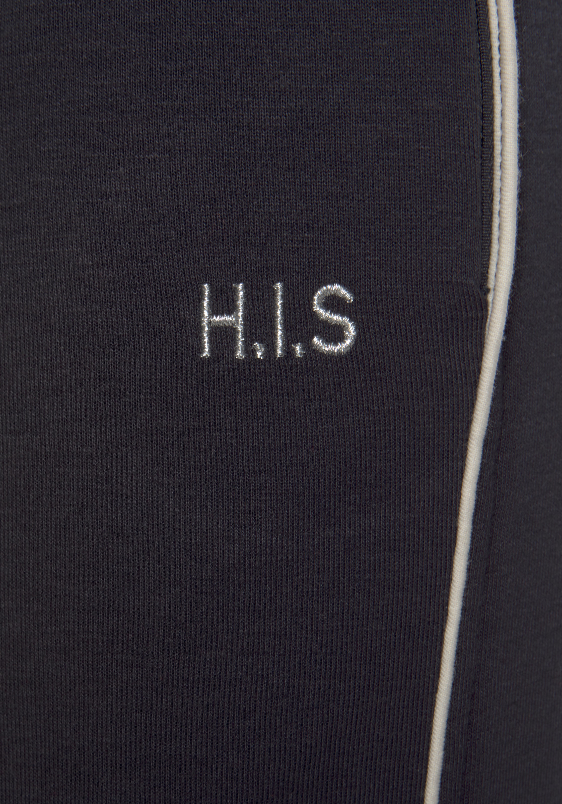 H.I.S Sweathose, mit Reißverschluss am Beinsaum, Loungeanzug