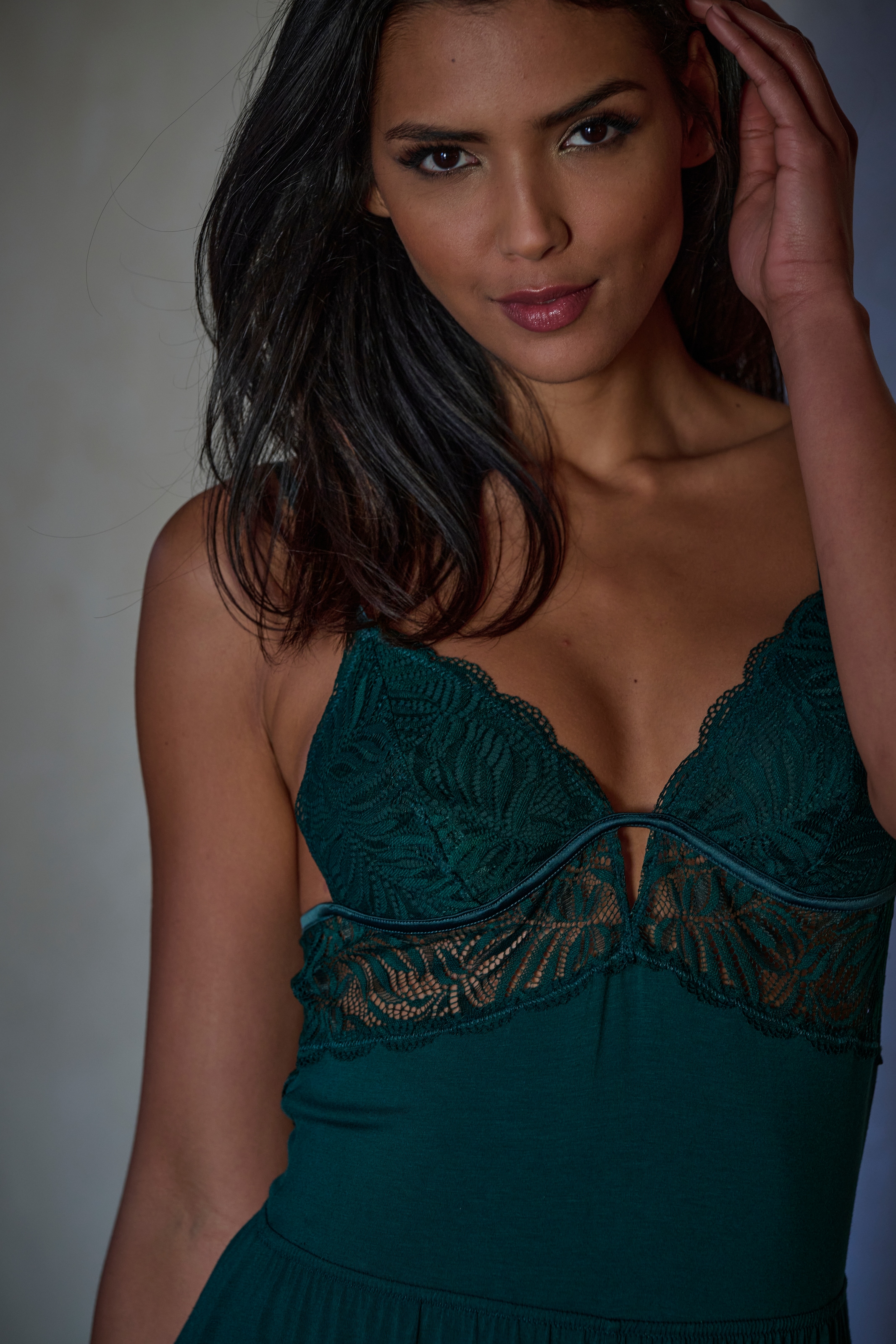 LASCANA Jumpsuit, mit schönen Spitzendetails