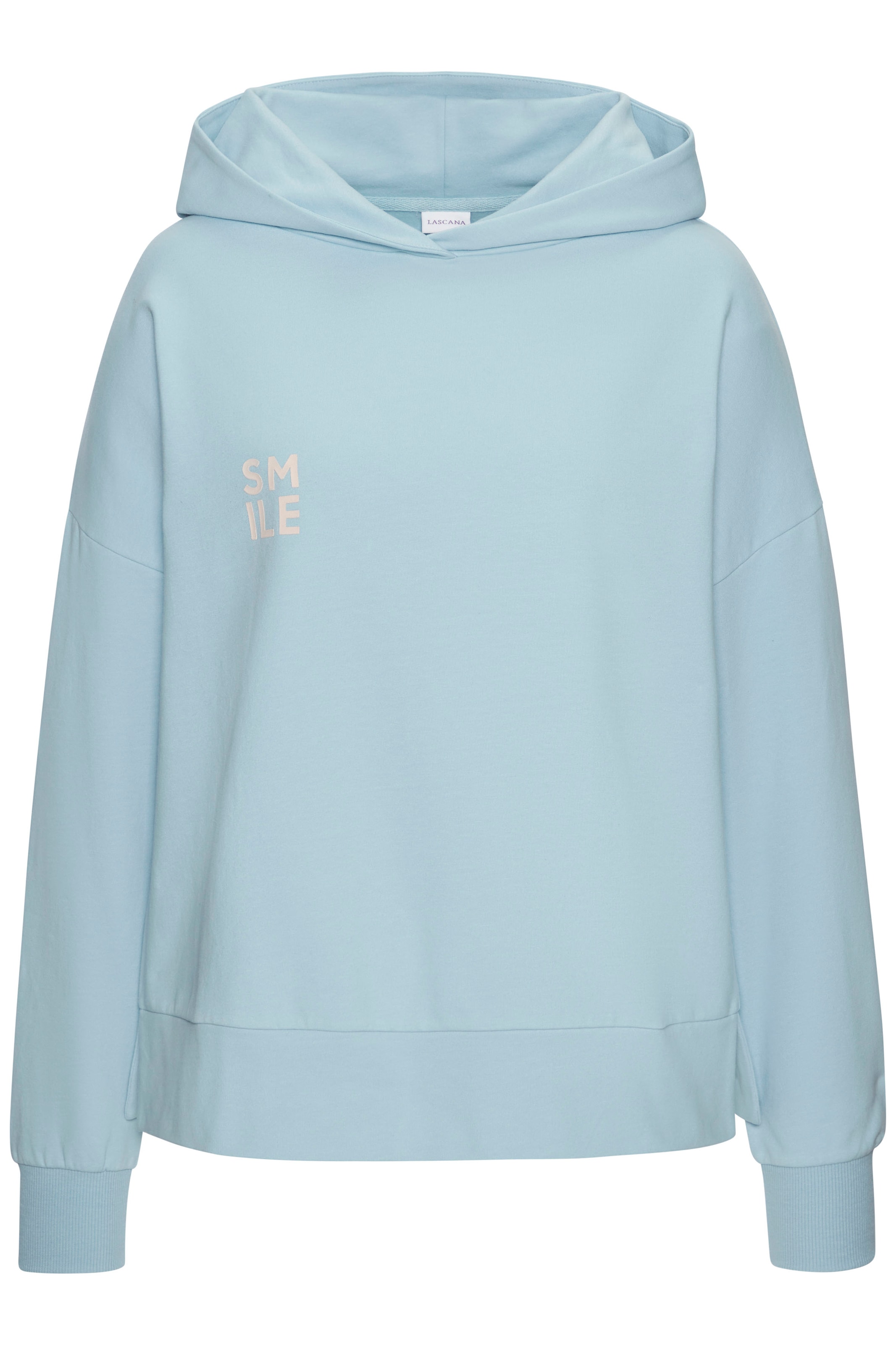LASCANA Kapuzensweatshirt, mit Rückenprint