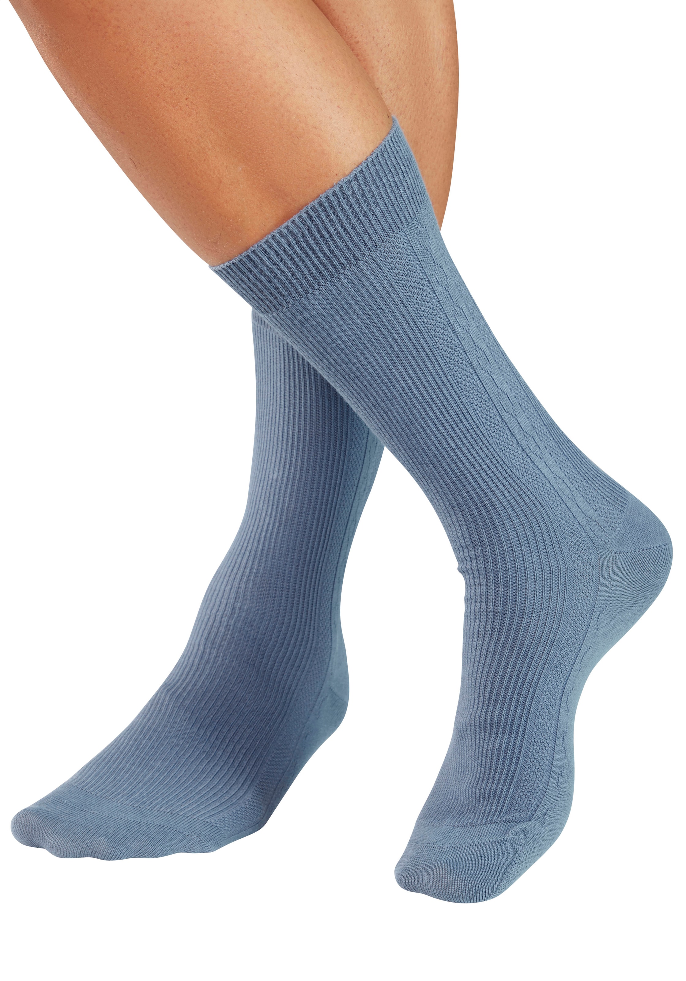 H.I.S Businesssocken Packung, 5 Paar tlg. mit dezent eingestrickten Designs