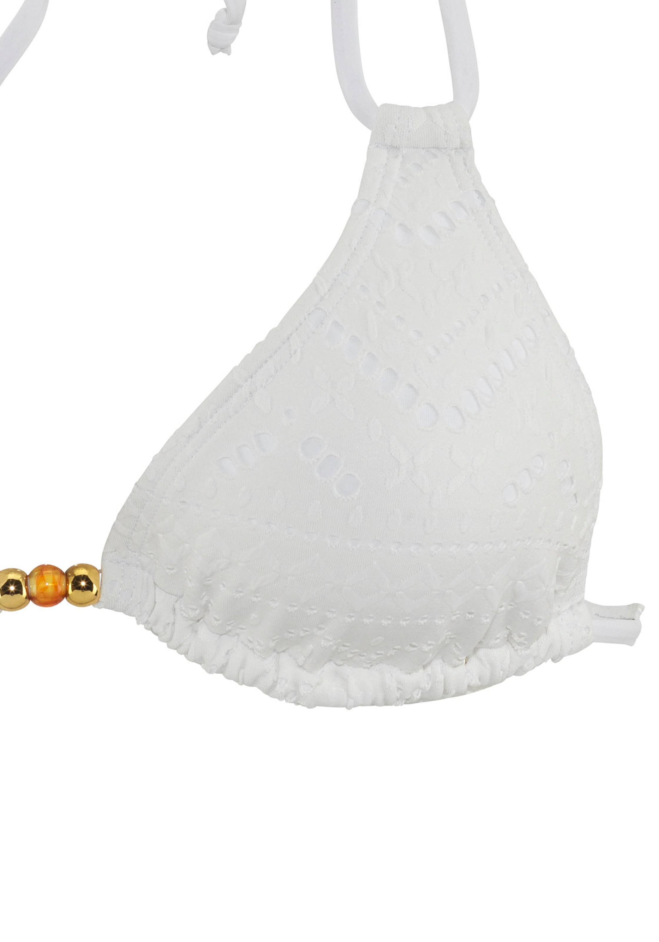 LASCANA Triangel-Bikini-Top »Omara«, mit Lochstickerei