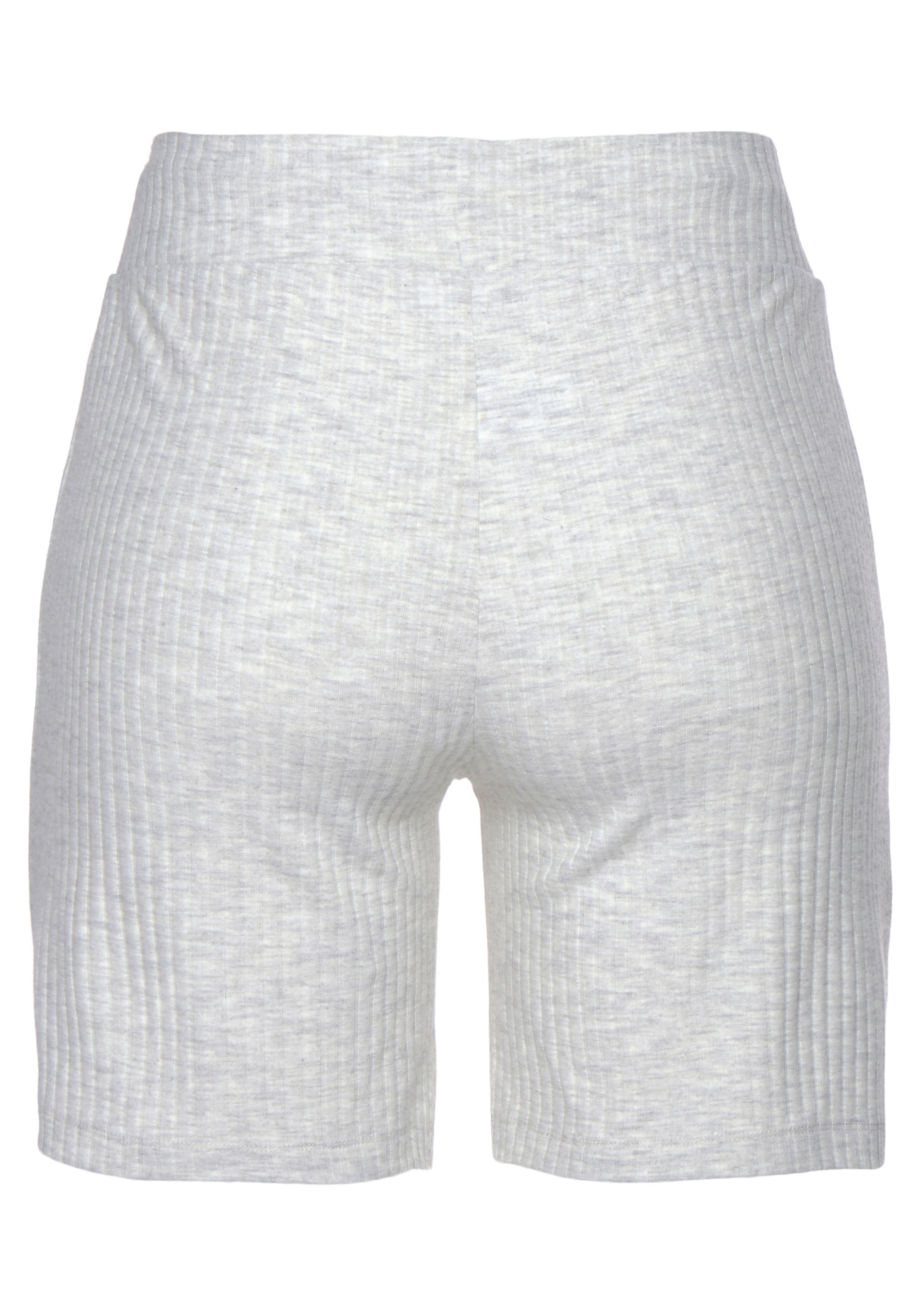Vivance Bermudas, (2er-Pack), gerippt, mit Tunnelzug am Bund