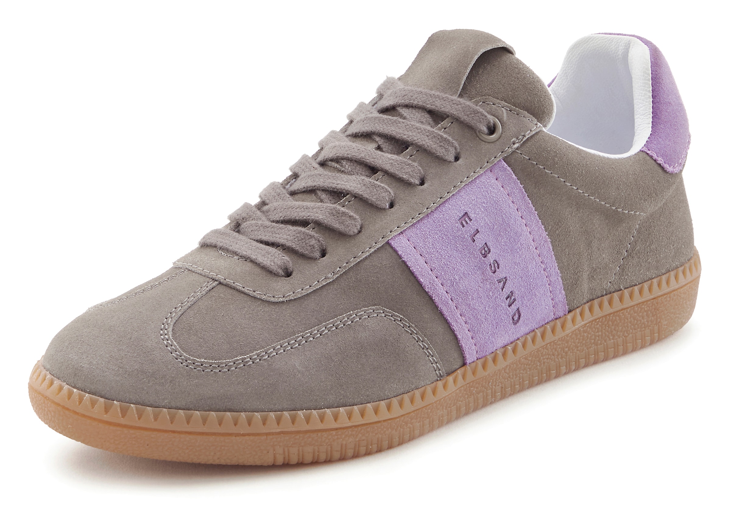 Elbsand Sneaker »Freizeitschuh, Schnürschuh«, Retro Sneaker,Lederschuh, Schnürhalbschuh, Halbschuh aus Leder Unisex