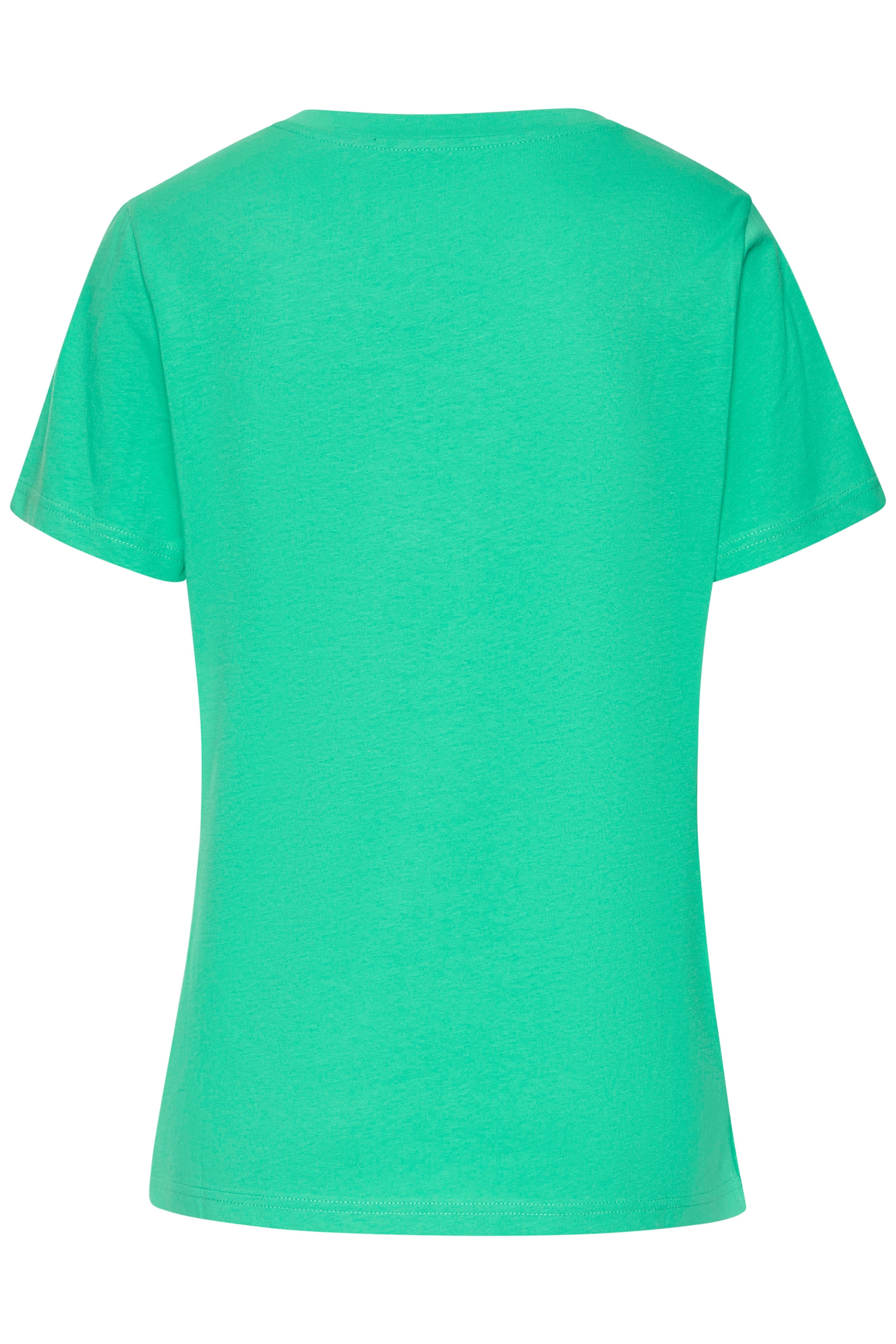 Beachtime T-Shirt »mit modischem Schlitz am Saum«, aus hochwertiger Baumwoll-Qualität