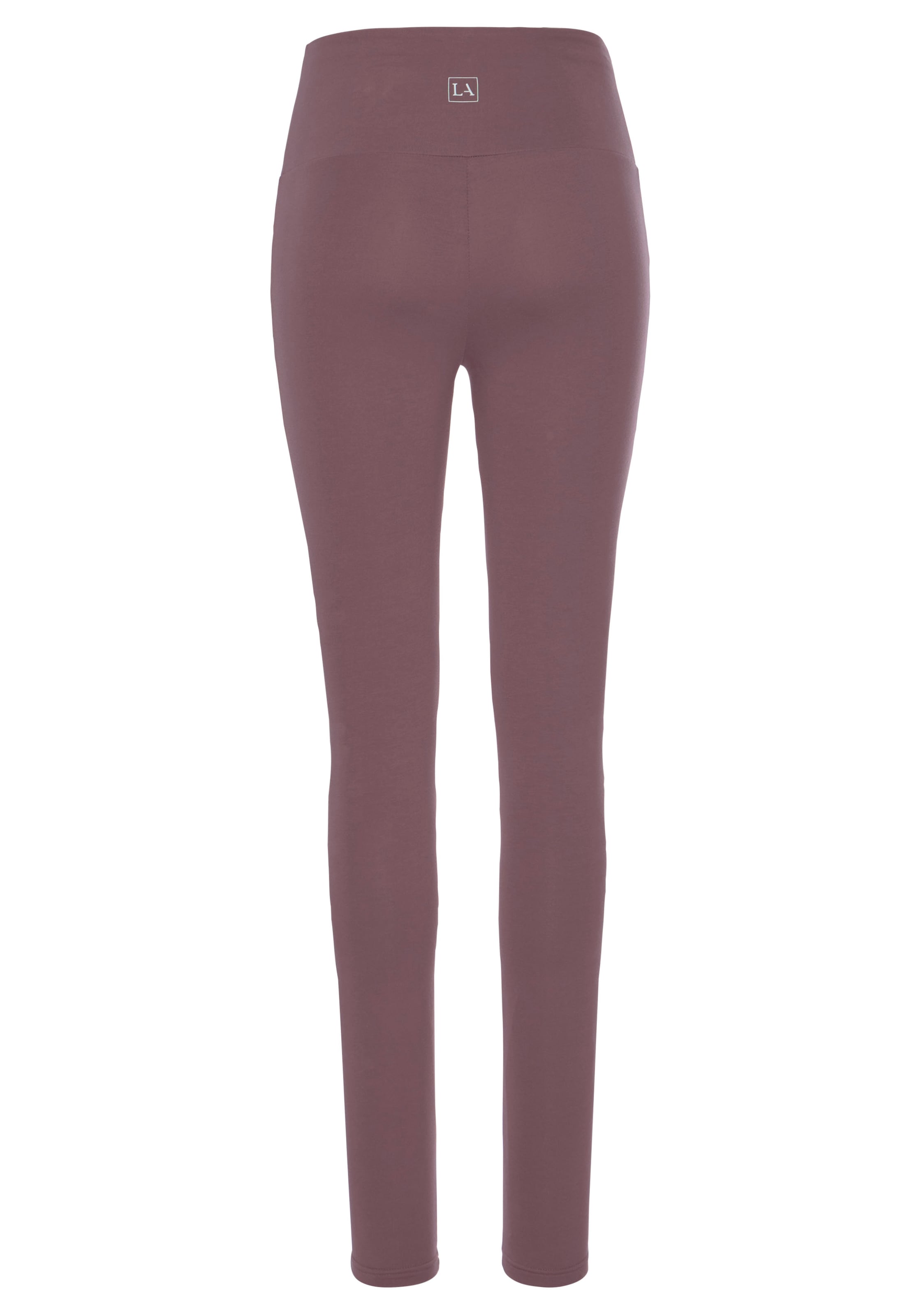 LASCANA Leggings, mit breitem Bündchen, Loungewear