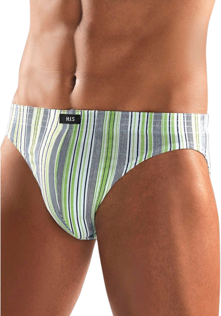 H.I.S Slip »im modischen Streifen«, (Packung, 3 St.)