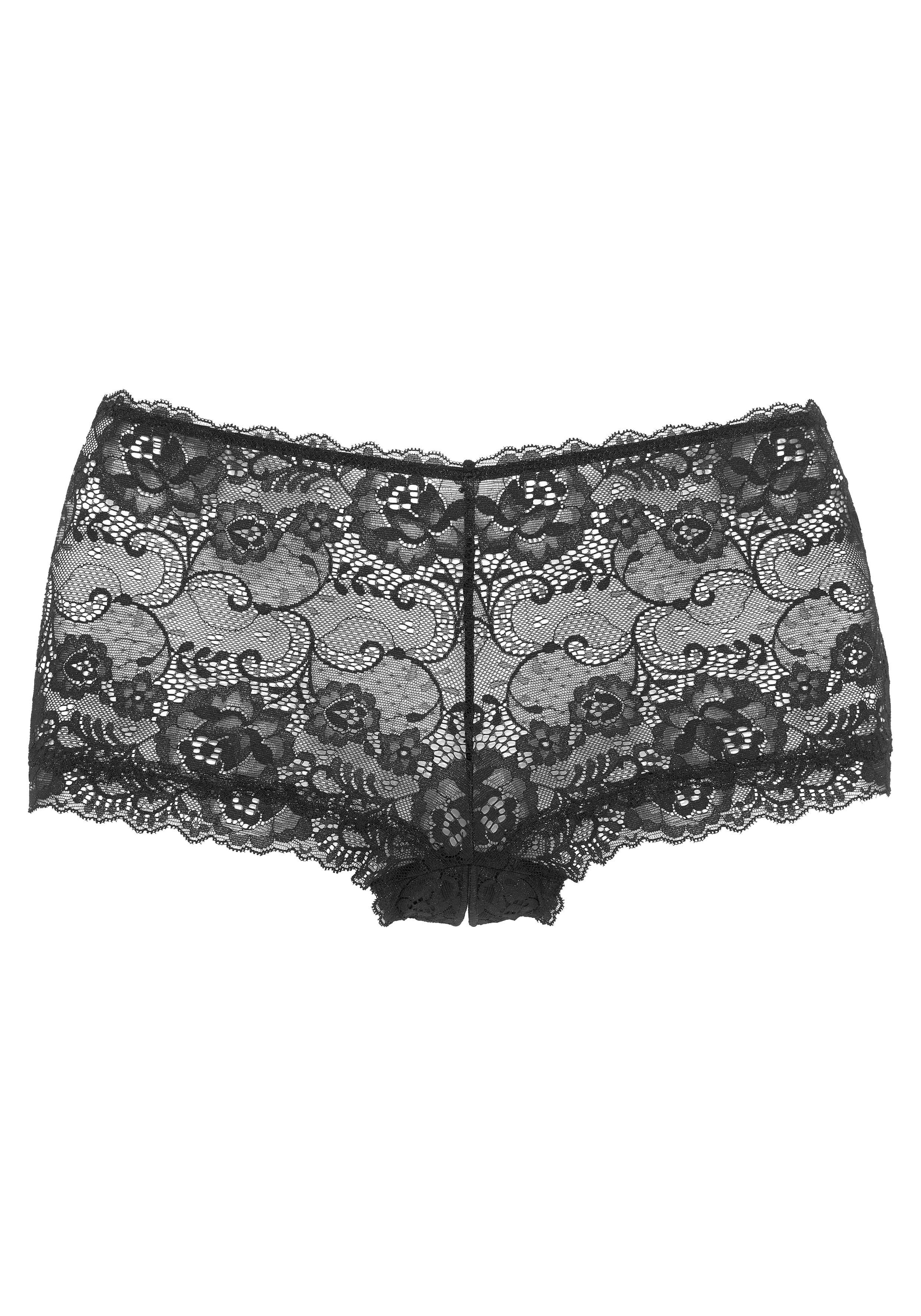 petite fleur gold Panty-Ouvert, mit Bänderoptik