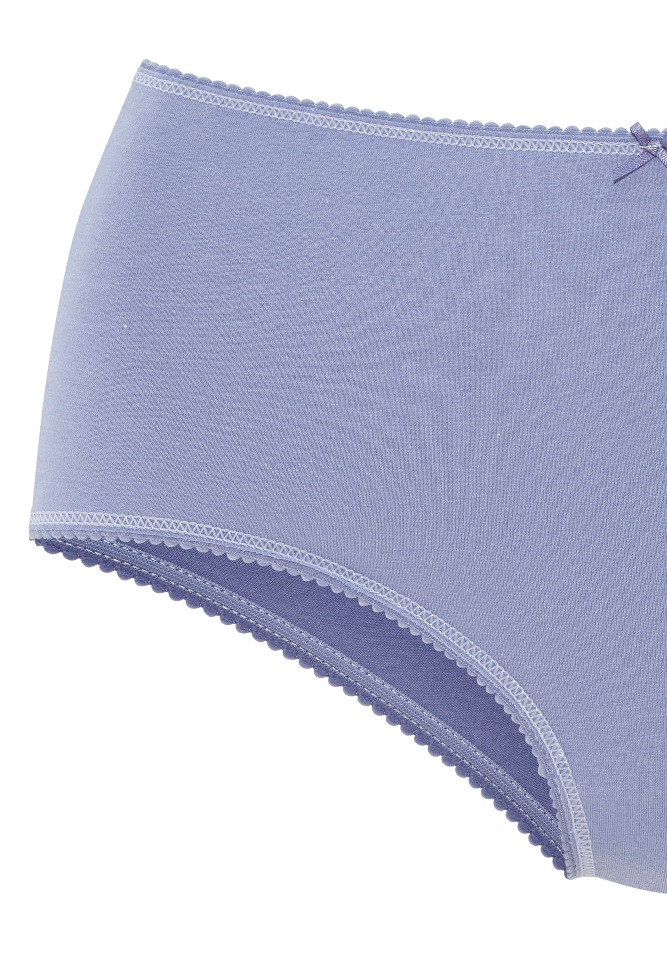 Vivance Taillenslip 5er Pack,  mit kleiner Häkelkante