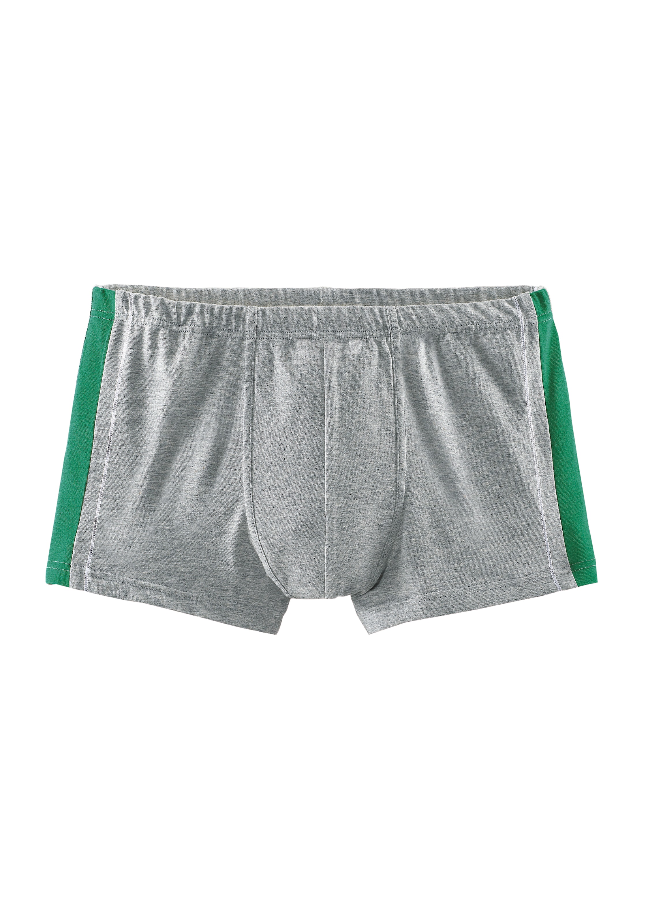 AUTHENTIC UNDERWEAR Boxer »Boxershorts für Herren« Packung, 4 Stk. mit kontrastfarbigen Streifen seitlich