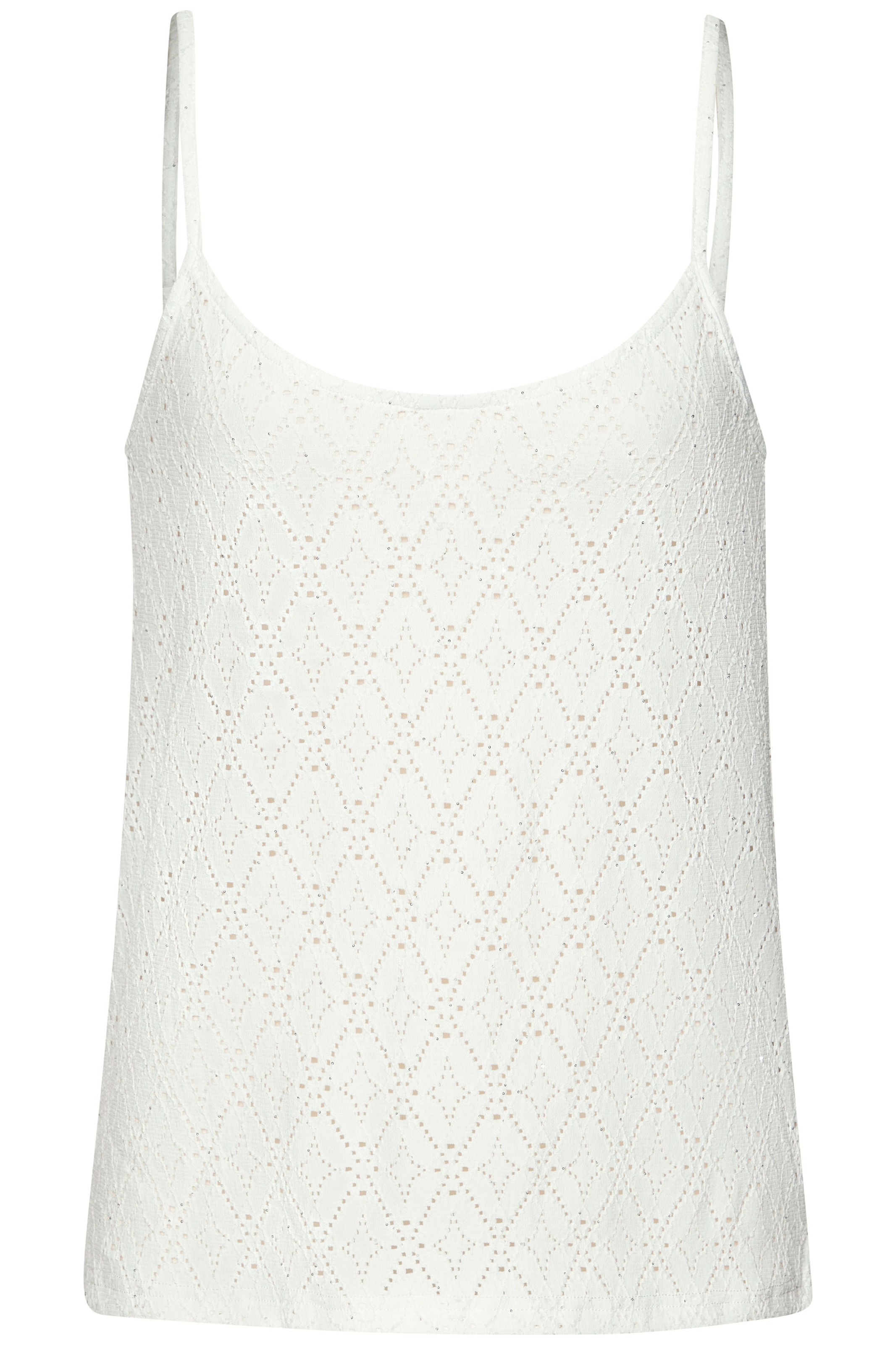 LASCANA Spaghettitop »mit funkelnden Pailetten« 2er-Pack,  aus hochwertiger Ajour-Qualität