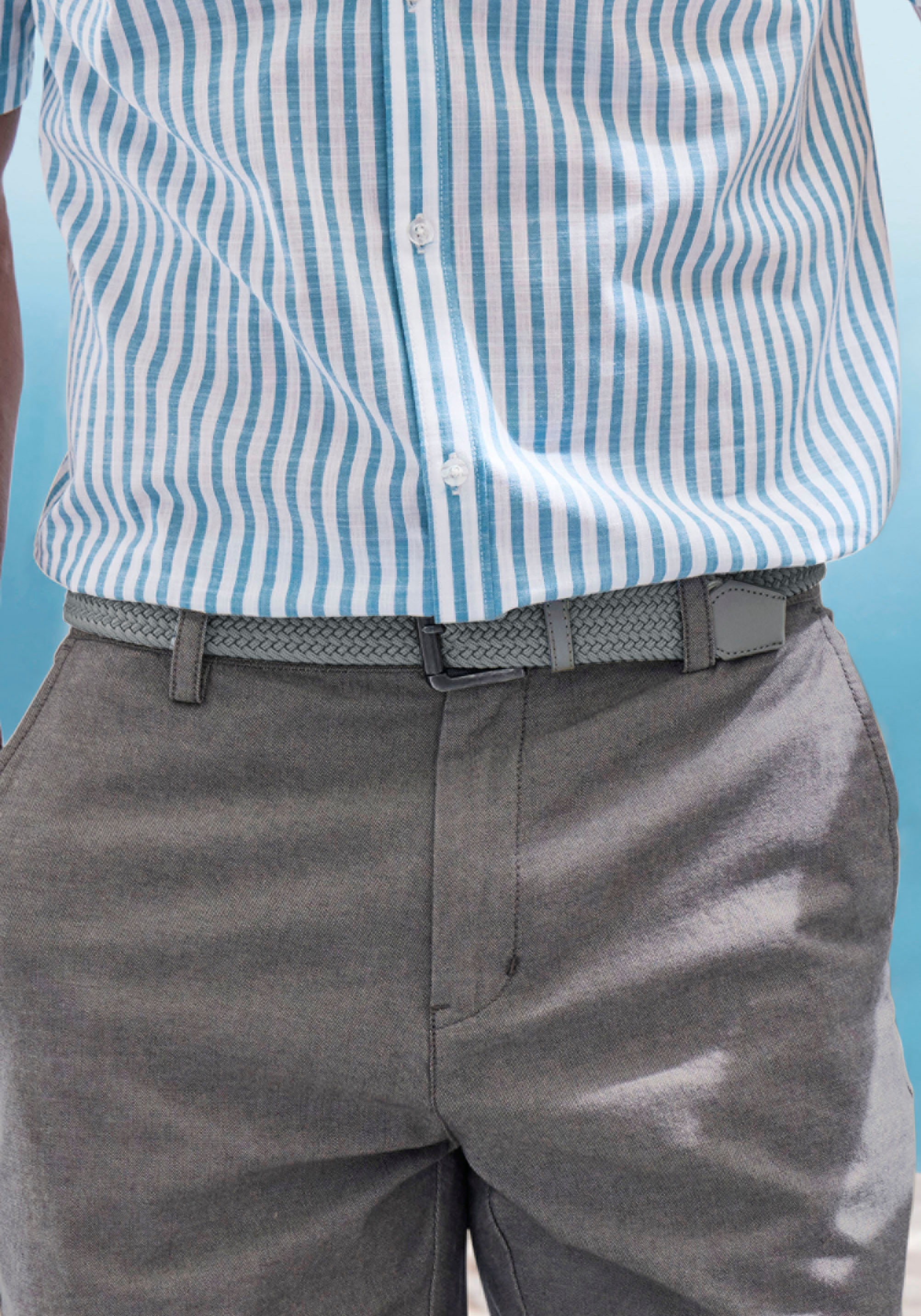 AUTHENTIC LE JOGGER Hüftgürtel, Flechtgürtel, Stretchgürtel, Gürtel für Jeans & Hosen