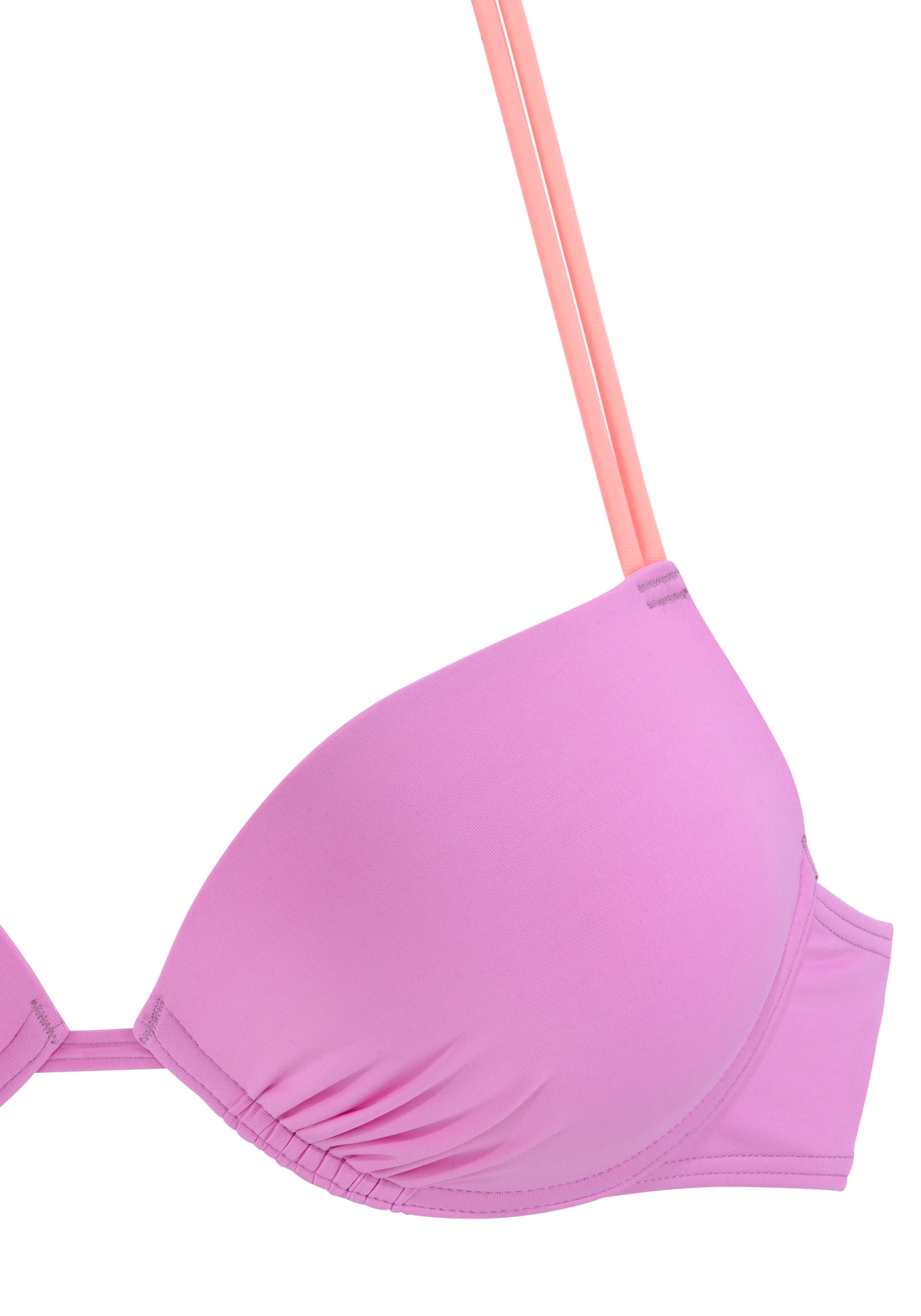 Venice Beach Push-Up-Bikini-Top »Anna«, wattierte Cups, mit eingearbeiteter Verstärkung