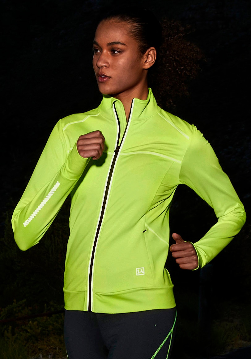 LASCANA ACTIVE Laufjacke, Thermo mit reflektierenden Details