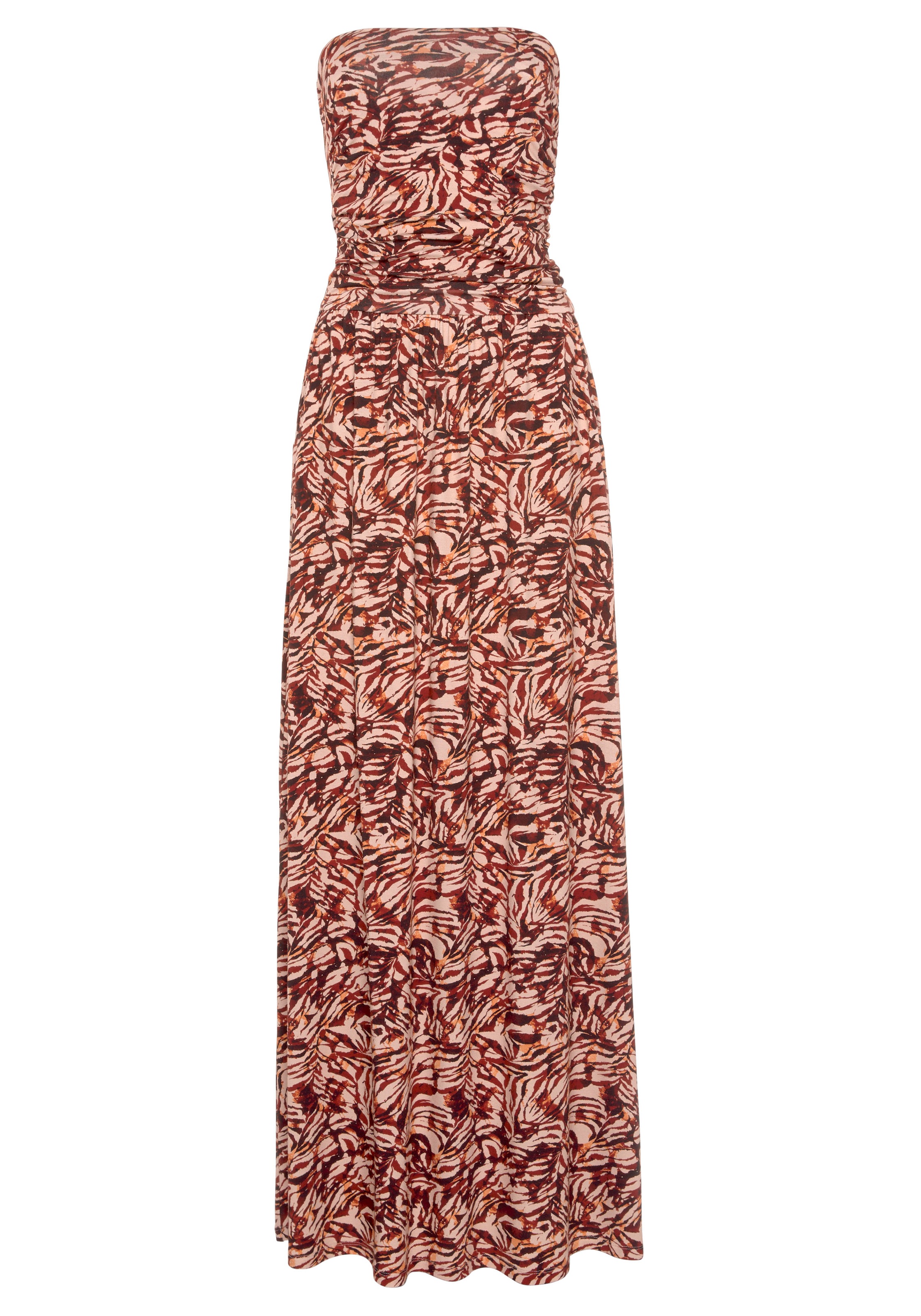 Vivance Maxikleid, mit schmalem Oberteil, Bandeau-Kleid, Sommerkleid, schulterfrei
