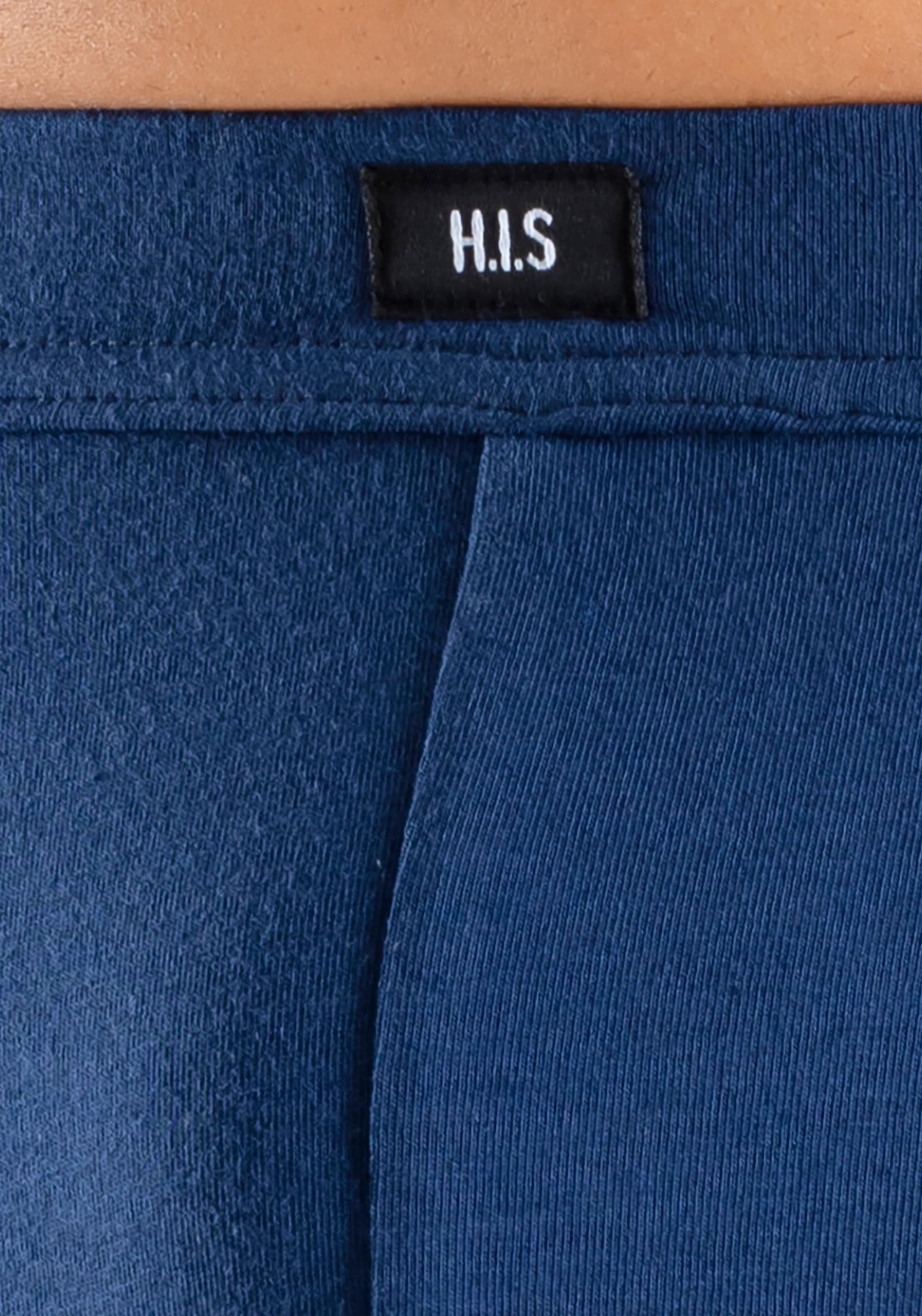 H.I.S Boxer »Boxershorts für Herren«, (Packung, 4 St.), mit kontrastfarbigen Streifen an den Seiten