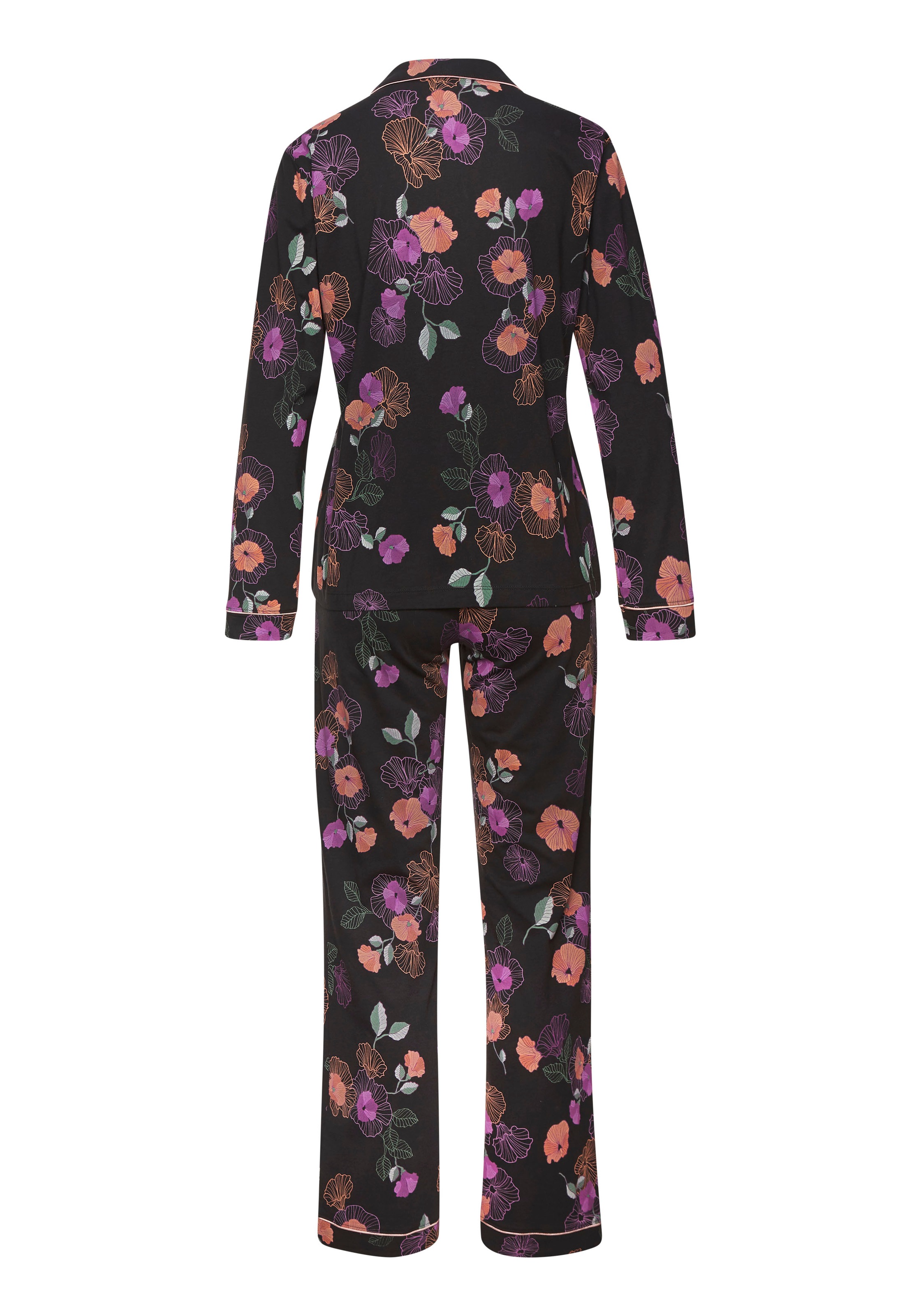 Vivance Dreams Pyjama, (2 tlg.), mit Blumen-Druck