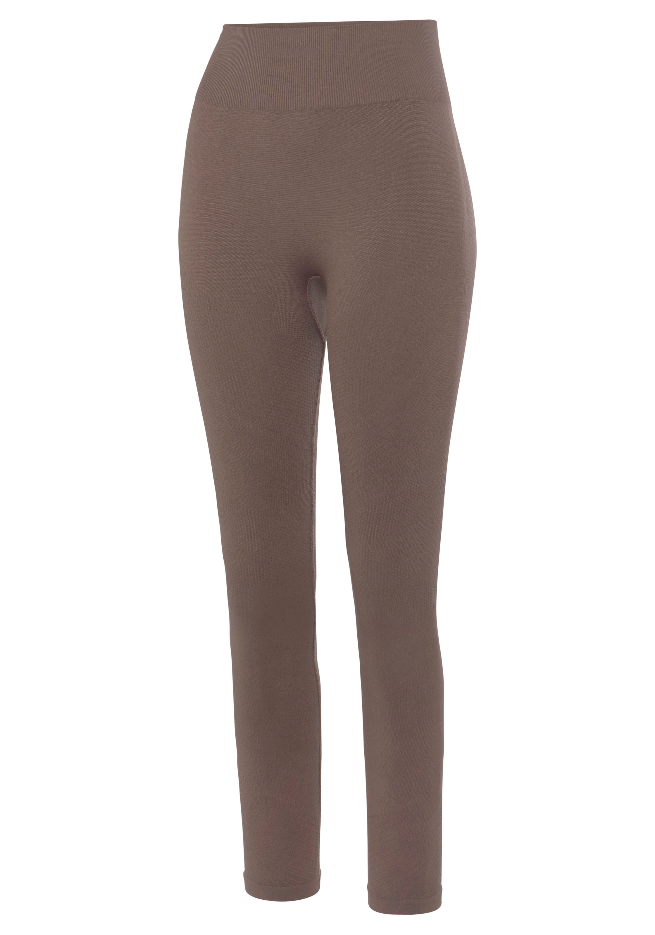 LASCANA Seamless Leggings »Po Push Up«, mit Rippstruktur und Shapingeffekt, Sporthose, Sportleggings