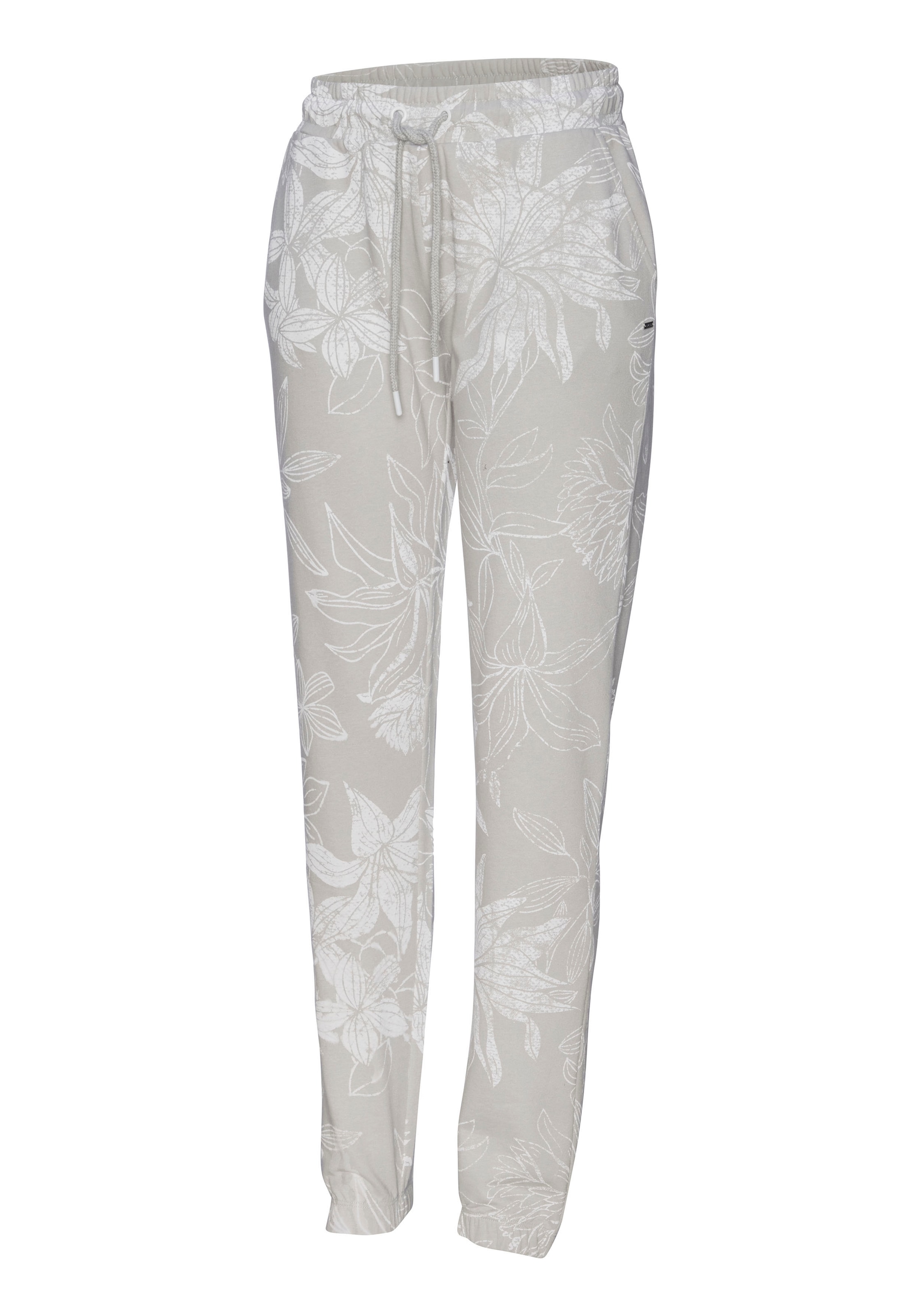 LASCANA Loungehose  mit floralem Alloverdruck, Loungewear