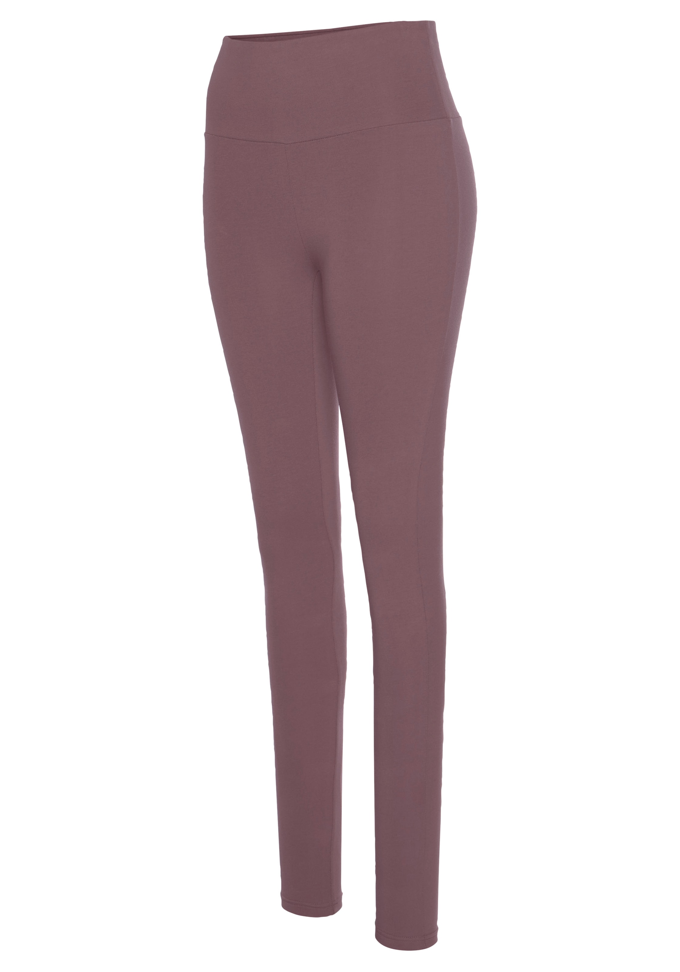 LASCANA Leggings, mit breitem Bündchen, Loungewear