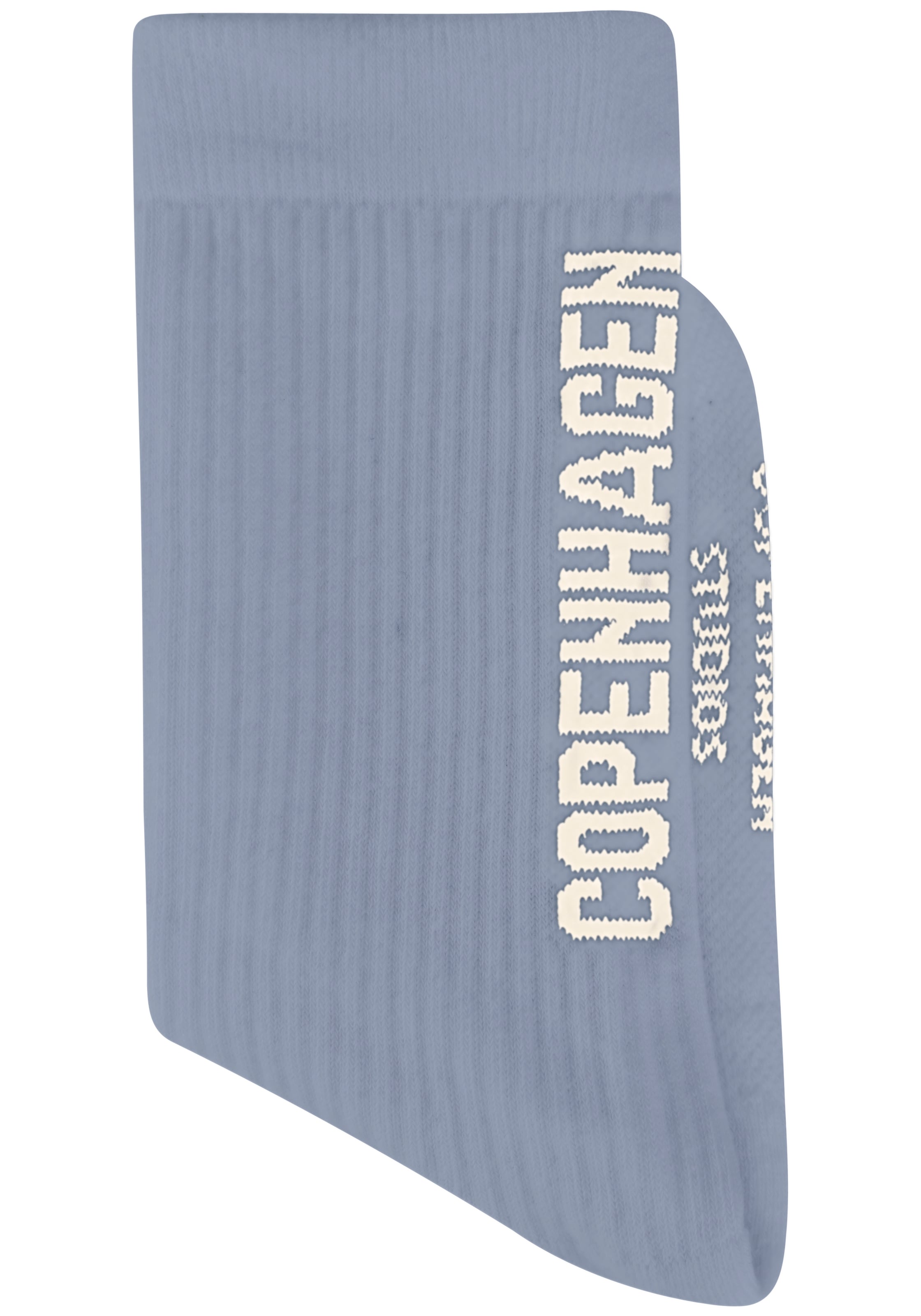 Copenhagen Studios Tennissocken, (Packung, 3 Paar), mit großem Schriftzug