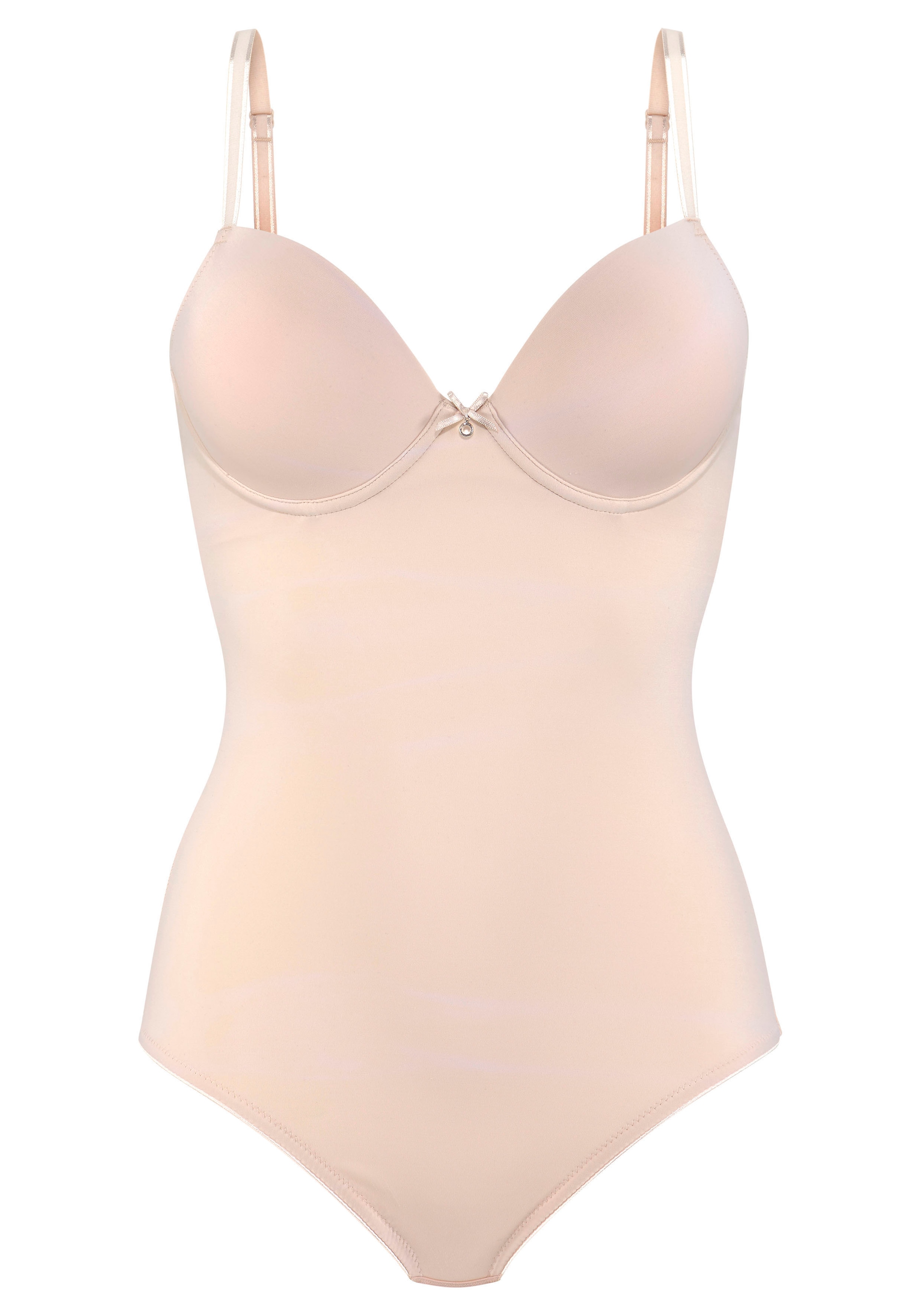 LASCANA Push-up-Body, für ein tolles Dekolleté aus seidiger Microfaser, Basic Dessous