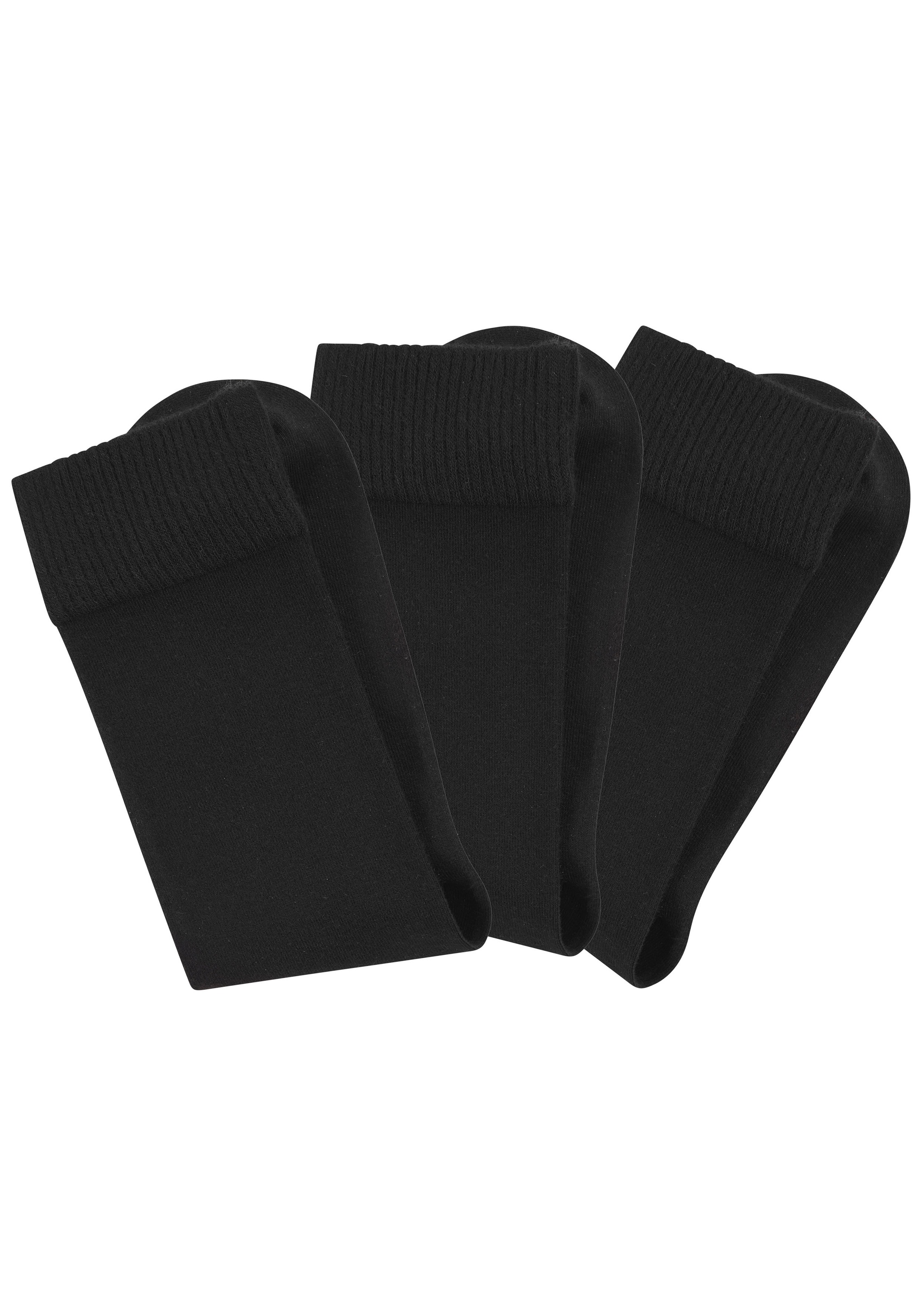 H.I.S Basicsocken Packung, 3 Paar tlg. mit weicher Viskose