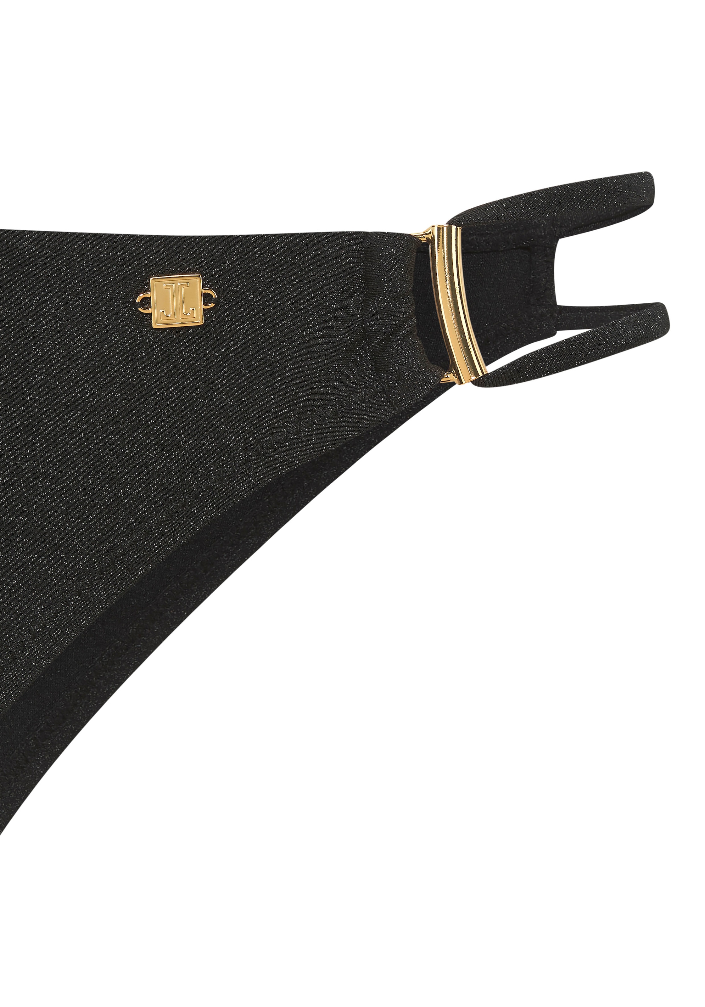 JETTE Triangel-Bikini »Giulia«, mit goldfarbener Glanzbeschichtung und Accessoires