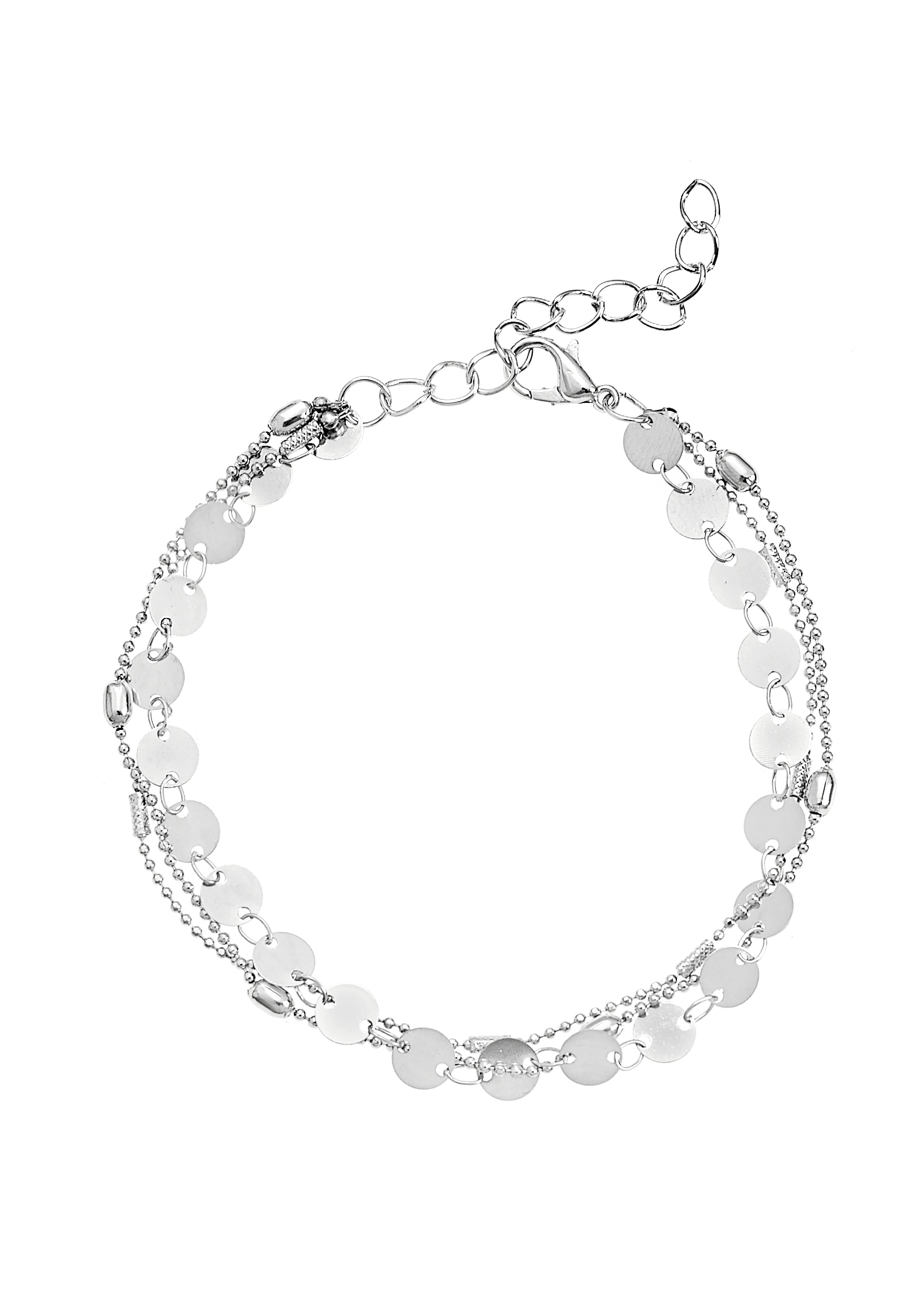 LASCANA Fußkette Fußschmuck in Layer Optik
