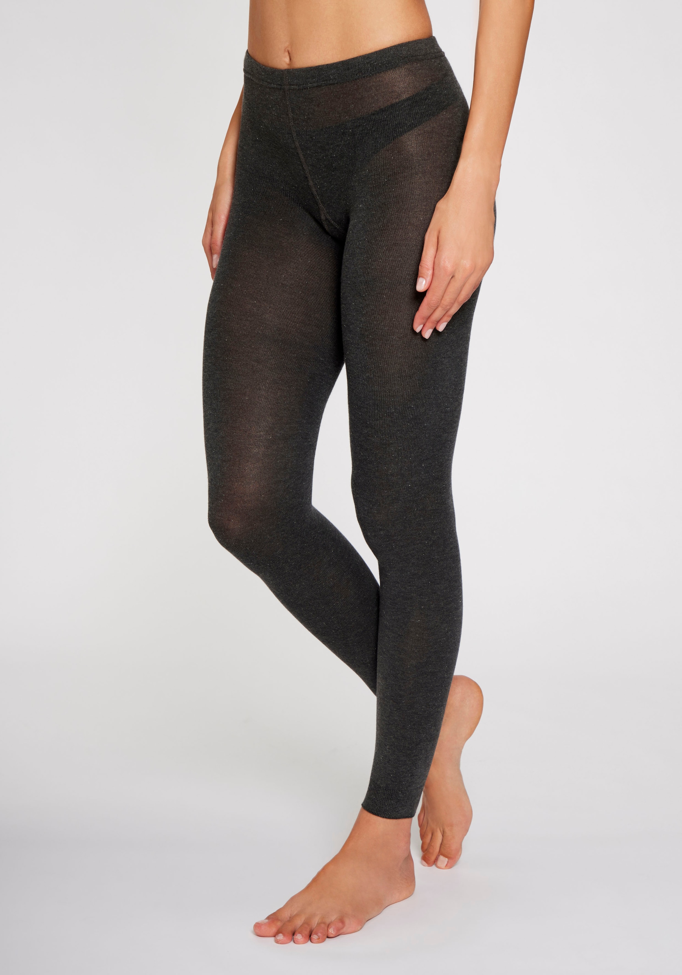 Lavana Strickstrumpfleggings, Thermosan, fein gestrickt, weich und elastisch