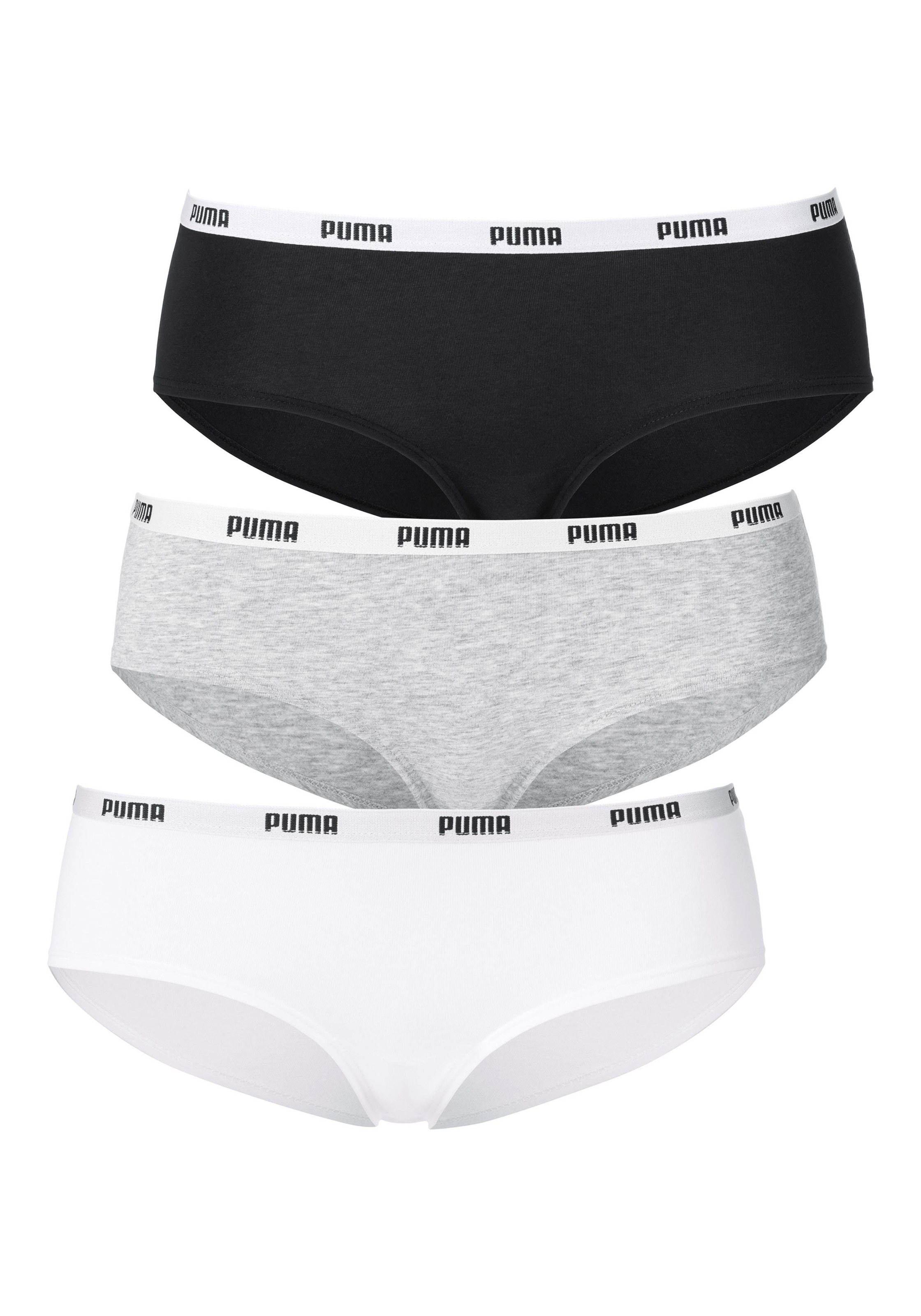 PUMA Hipster Packung, 3er-Pack,  mit Logobund