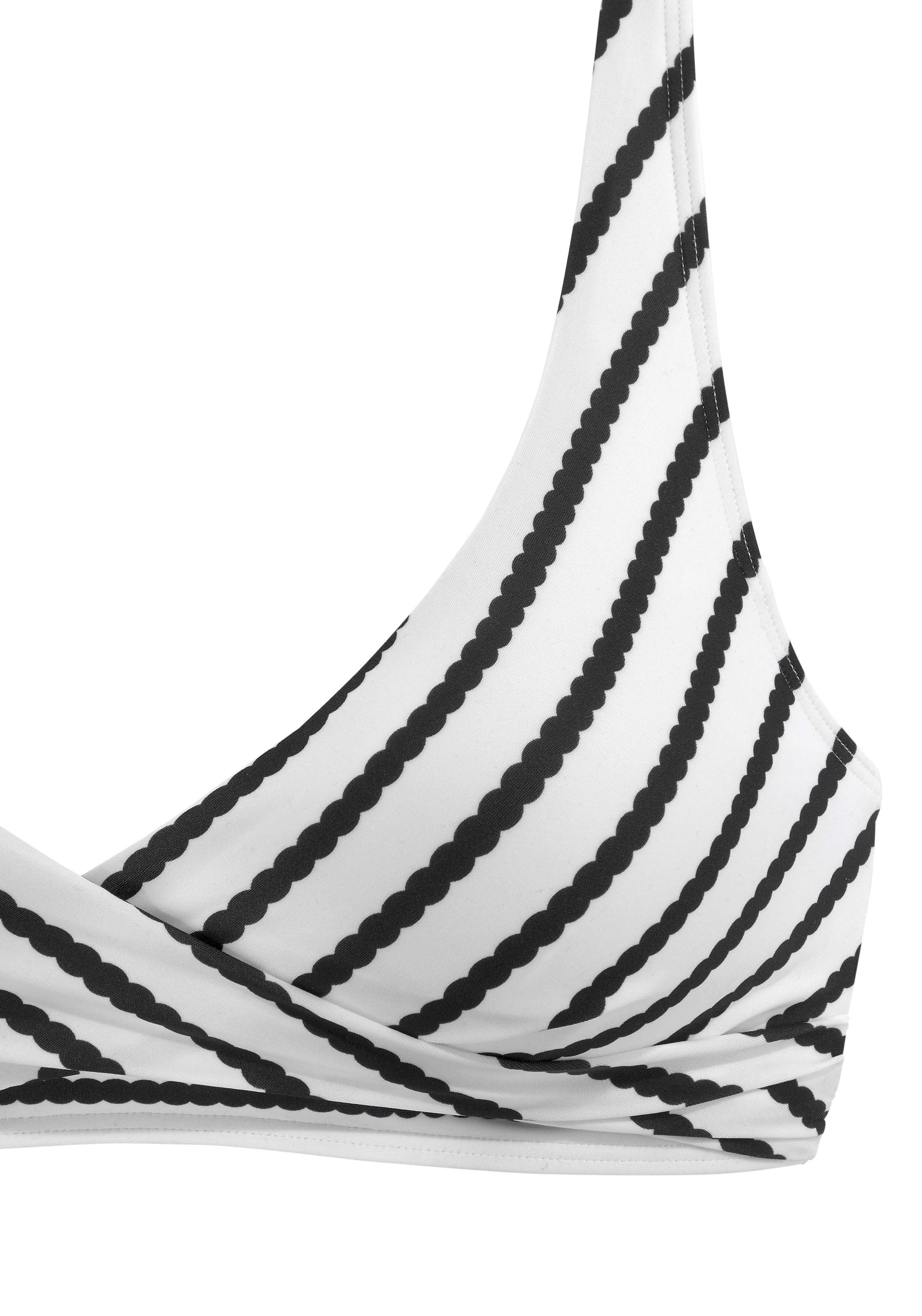 LASCANA Triangel-Bikini, in Wickeloptik